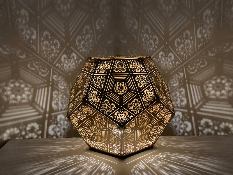 Laser-Cut Decorative Table Light - Image 8