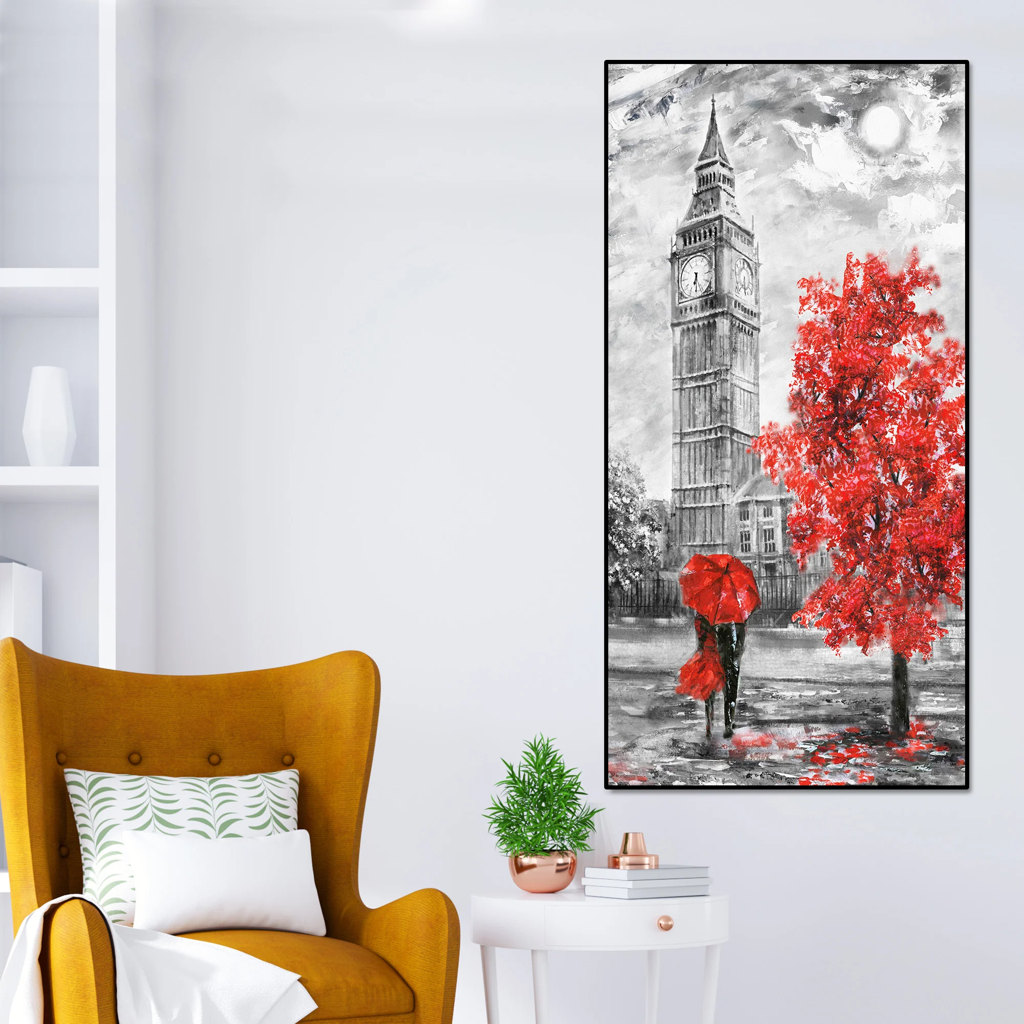 London City Canvas Wall Painting - Image 2