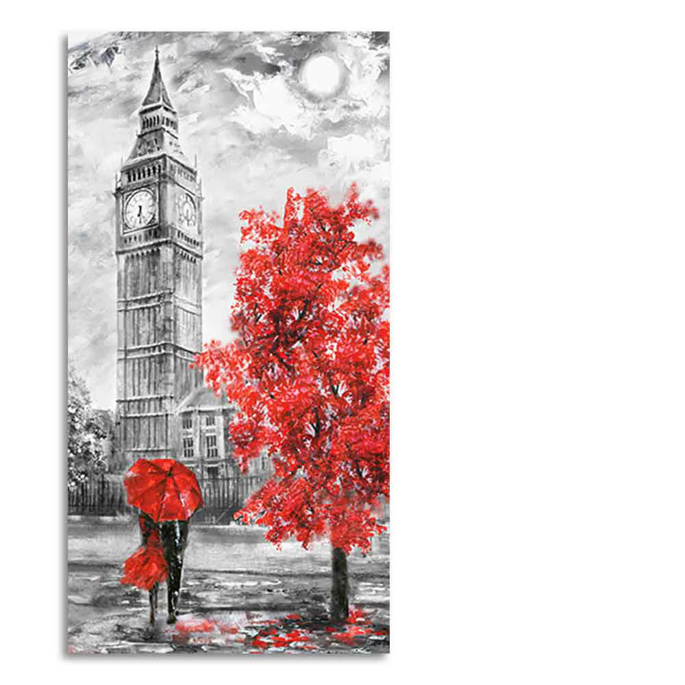 London City Canvas Wall Painting - Image 6