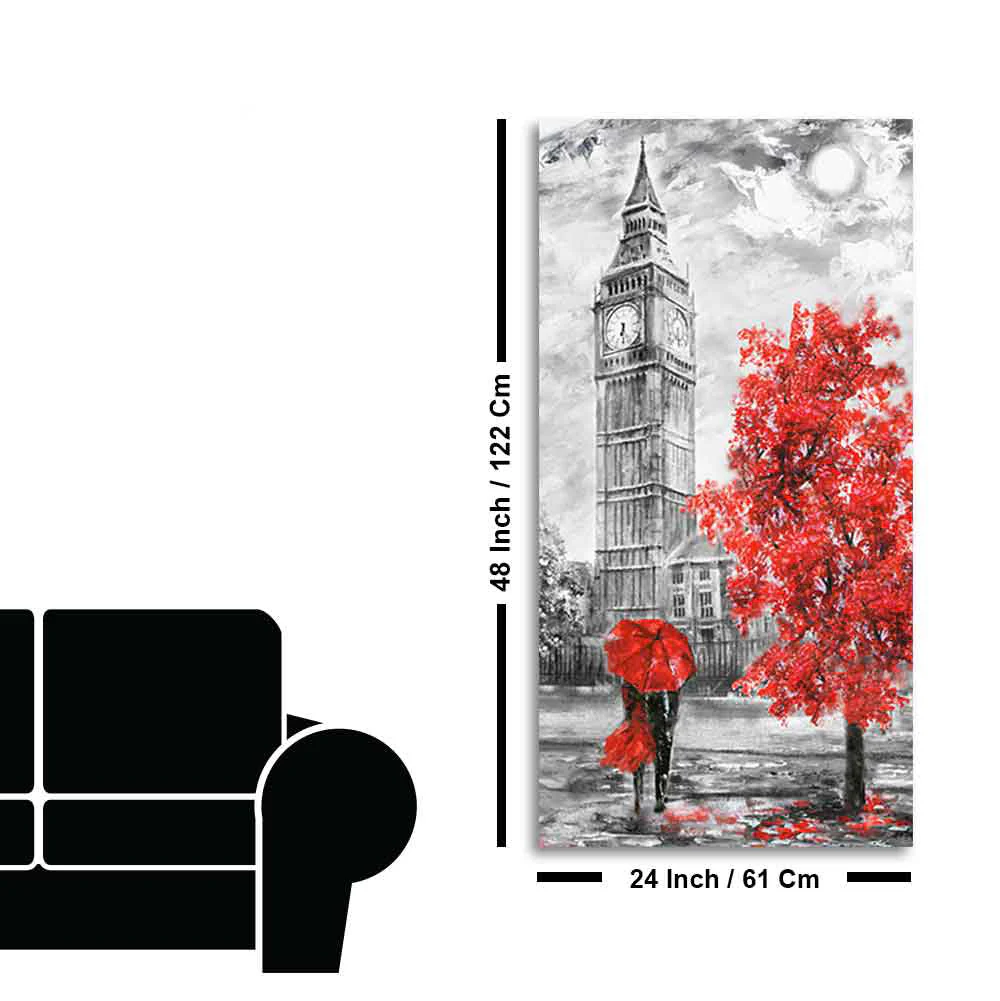 London City Canvas Wall Painting - Image 9