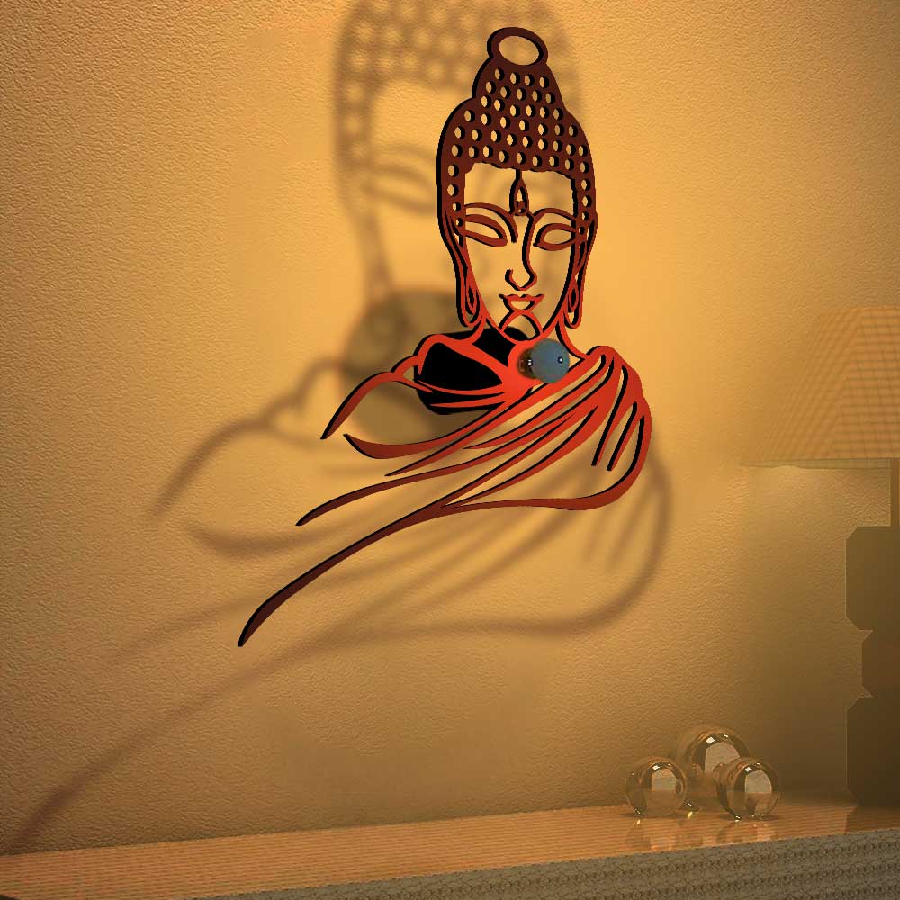 Lord Buddha Design Shadow Lamp - Image 3