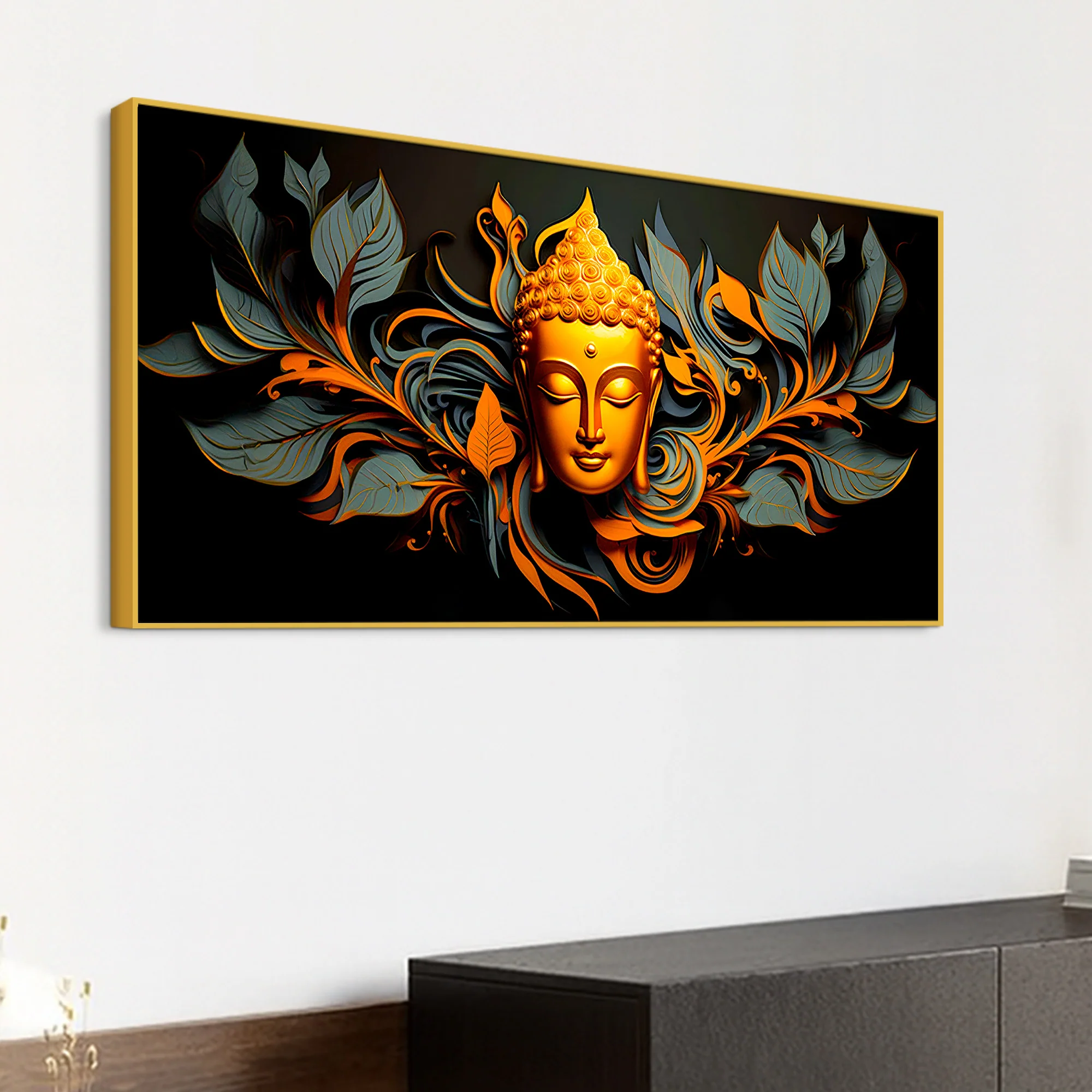 Lord Buddha Wall Painting for Home, Office & Meditation Room - Image 5