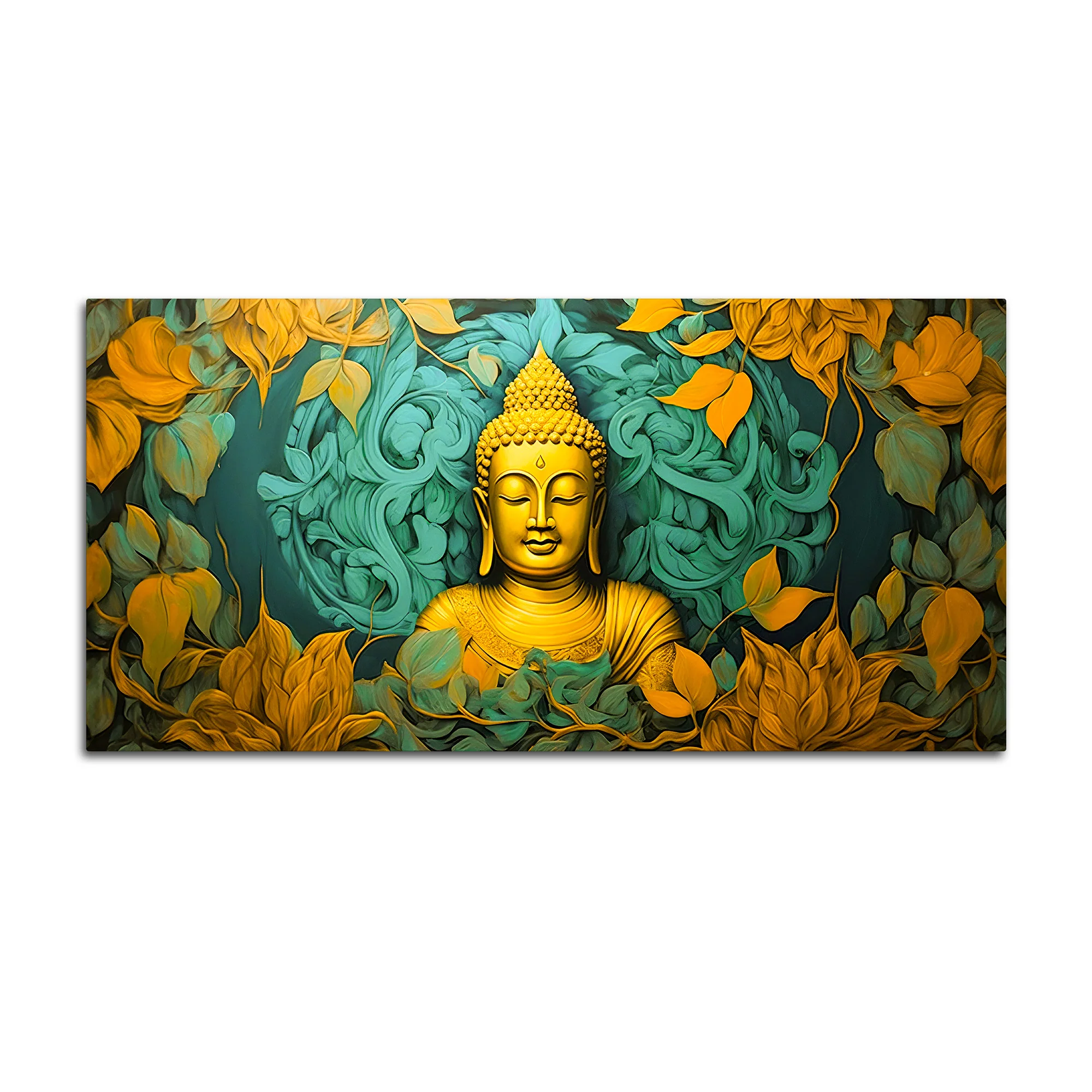 Lord Buddha Wall Painting for Peaceful & Positive Home Energy - Image 4