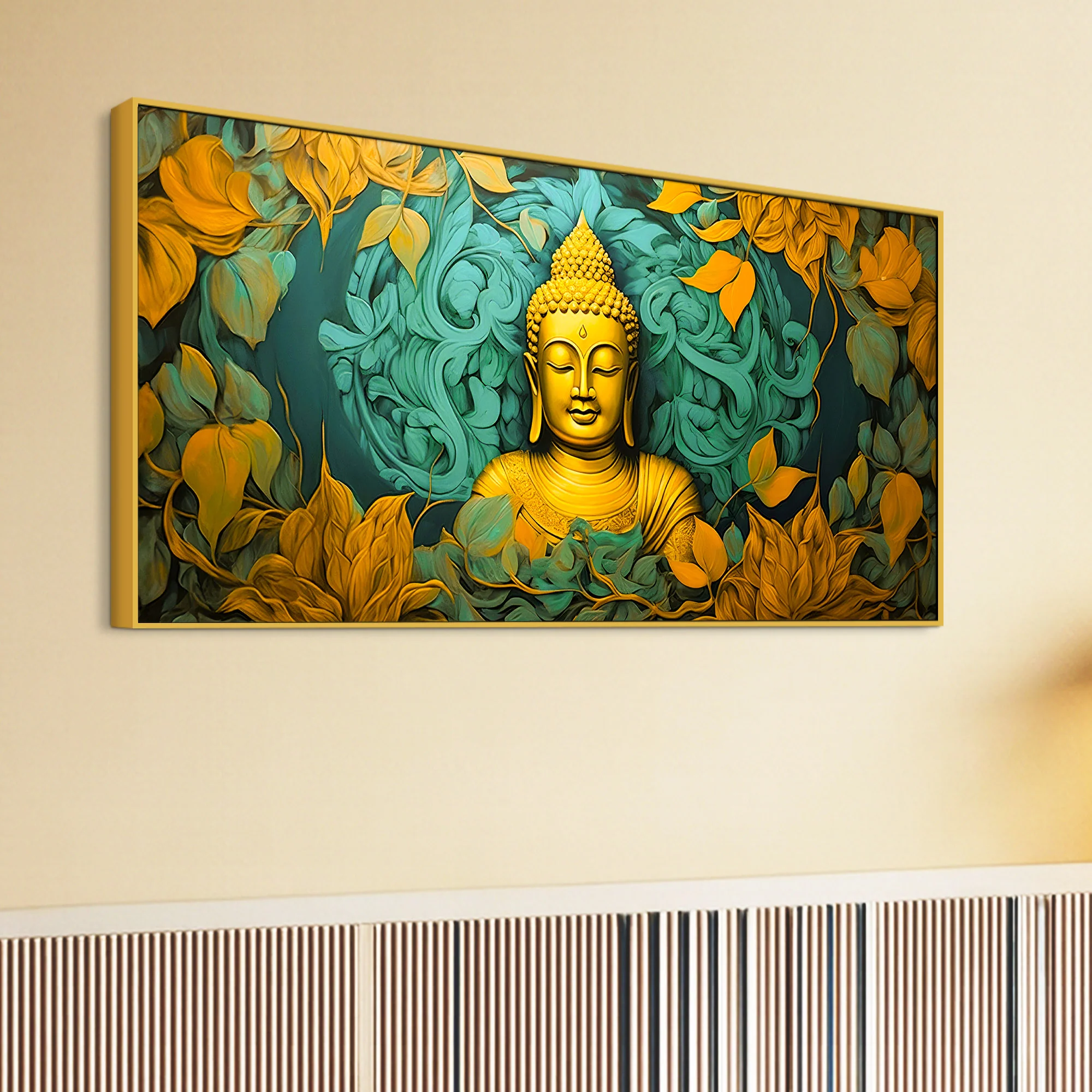 Lord Buddha Wall Painting for Peaceful & Positive Home Energy - Image 5