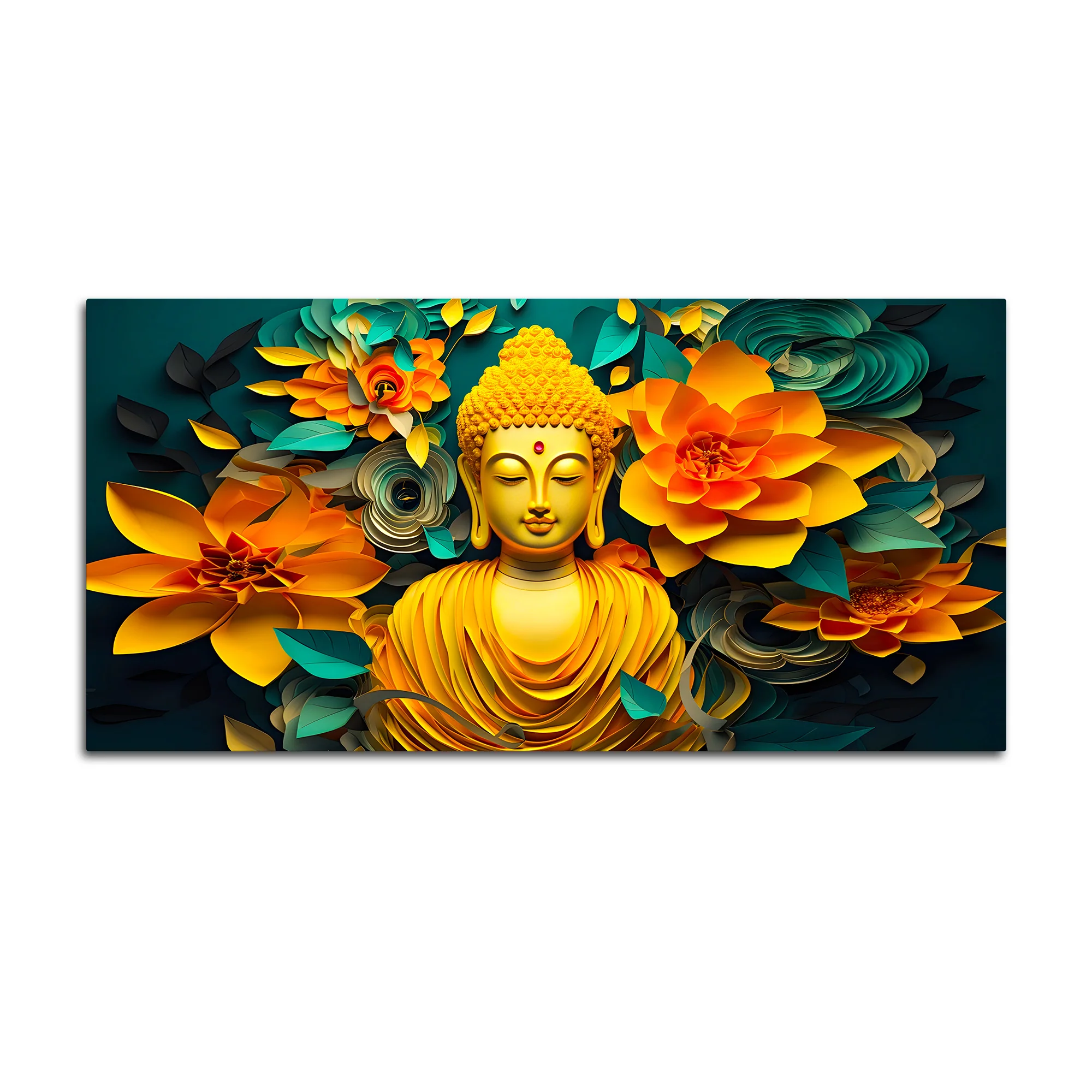 Lord Buddha Wall Painting for Premium Decor - Image 4