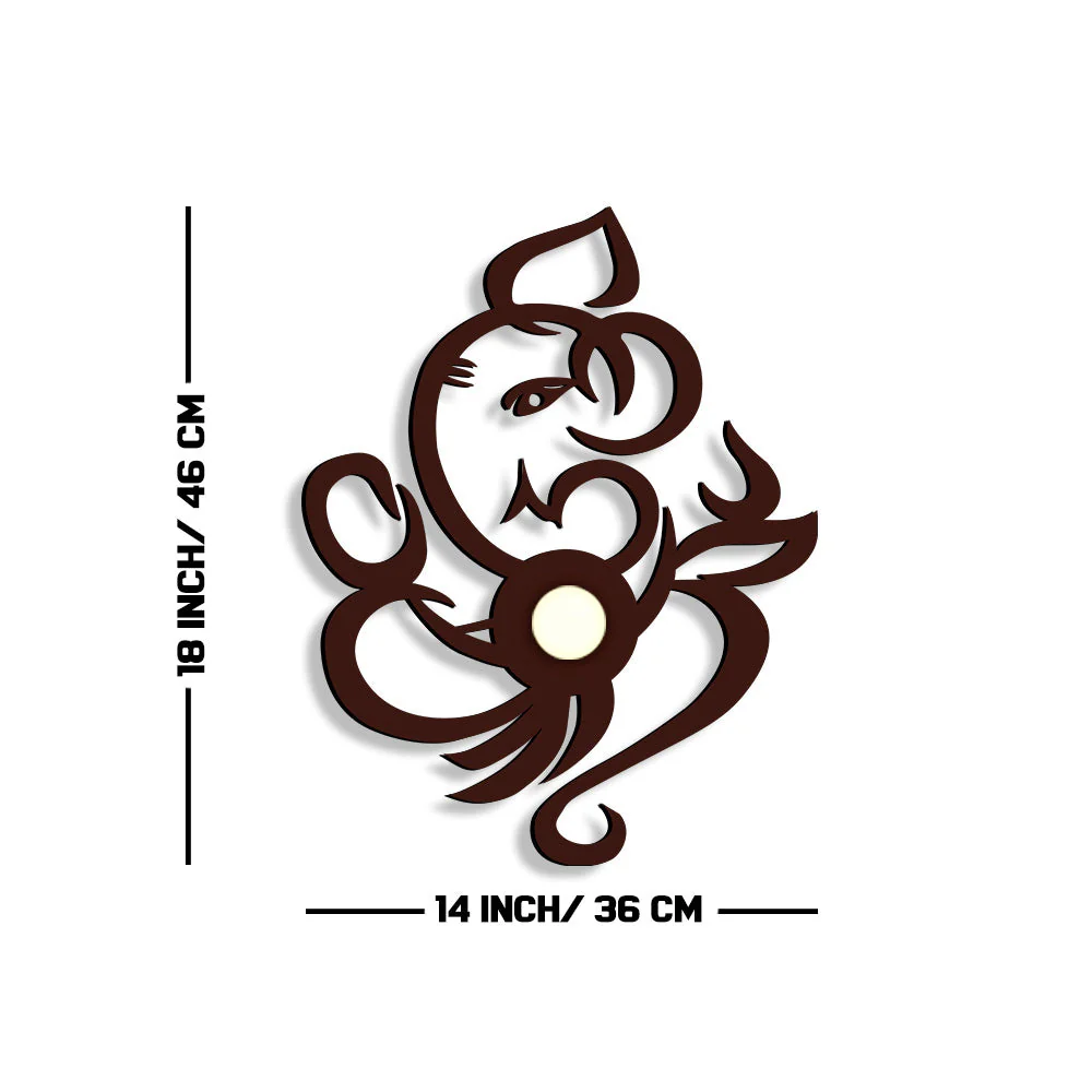 Lord Ganesha Design Shadow Lamp - Image 6