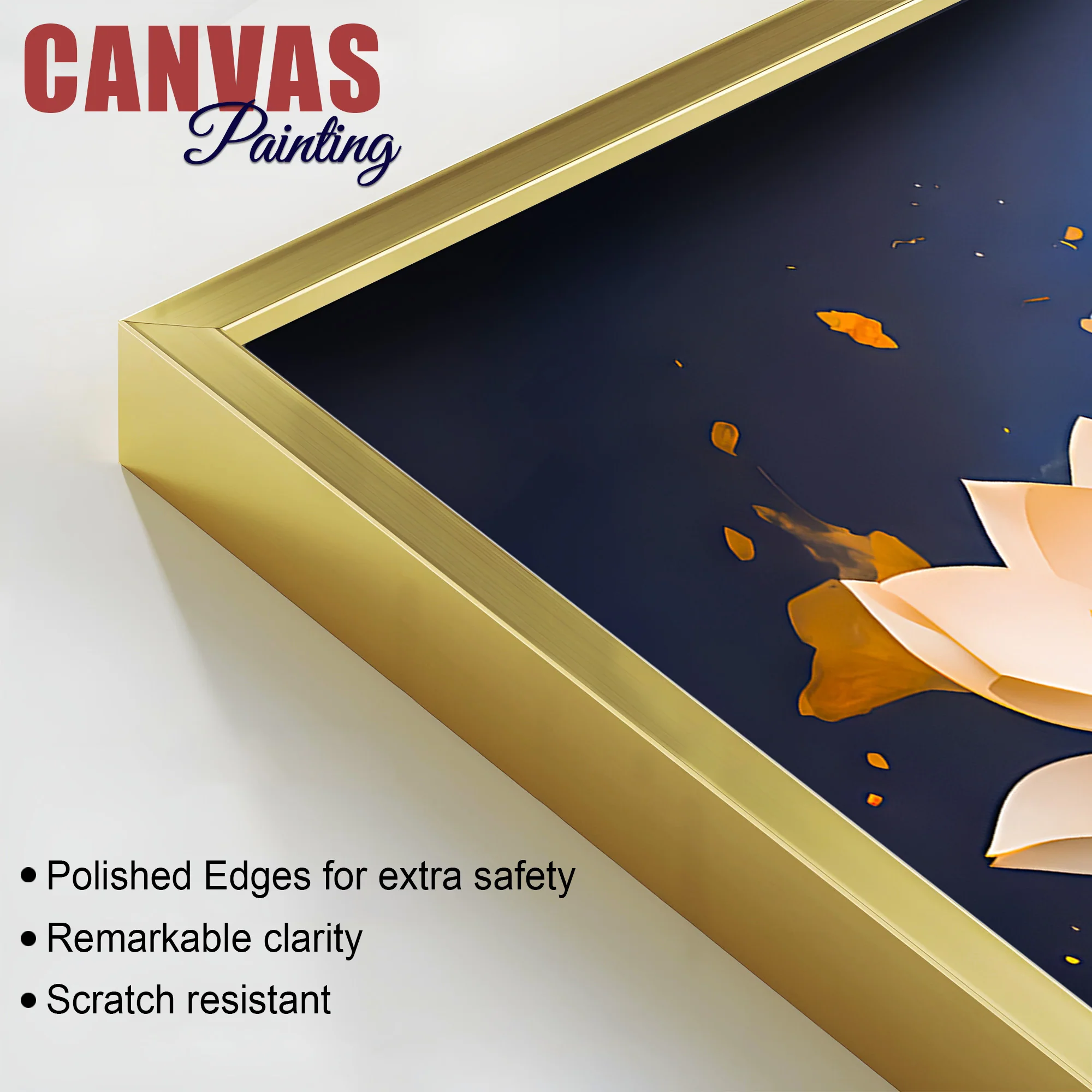 Lord Gautam Buddha Wall Painting for Modern Interiors - Image 6