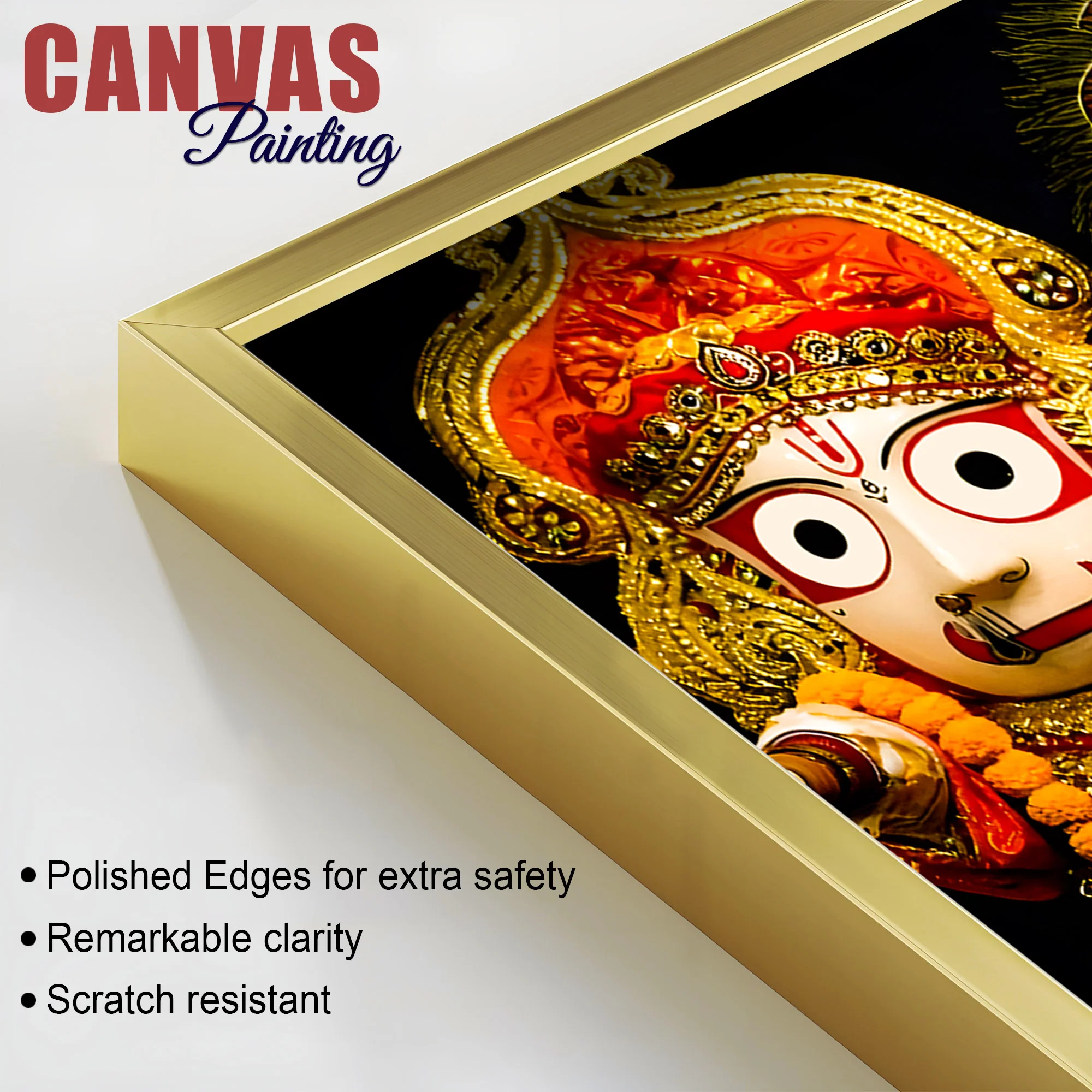 Lord Jagannath Wall Painting | Traditional Jagannath Devotional Art - Image 6