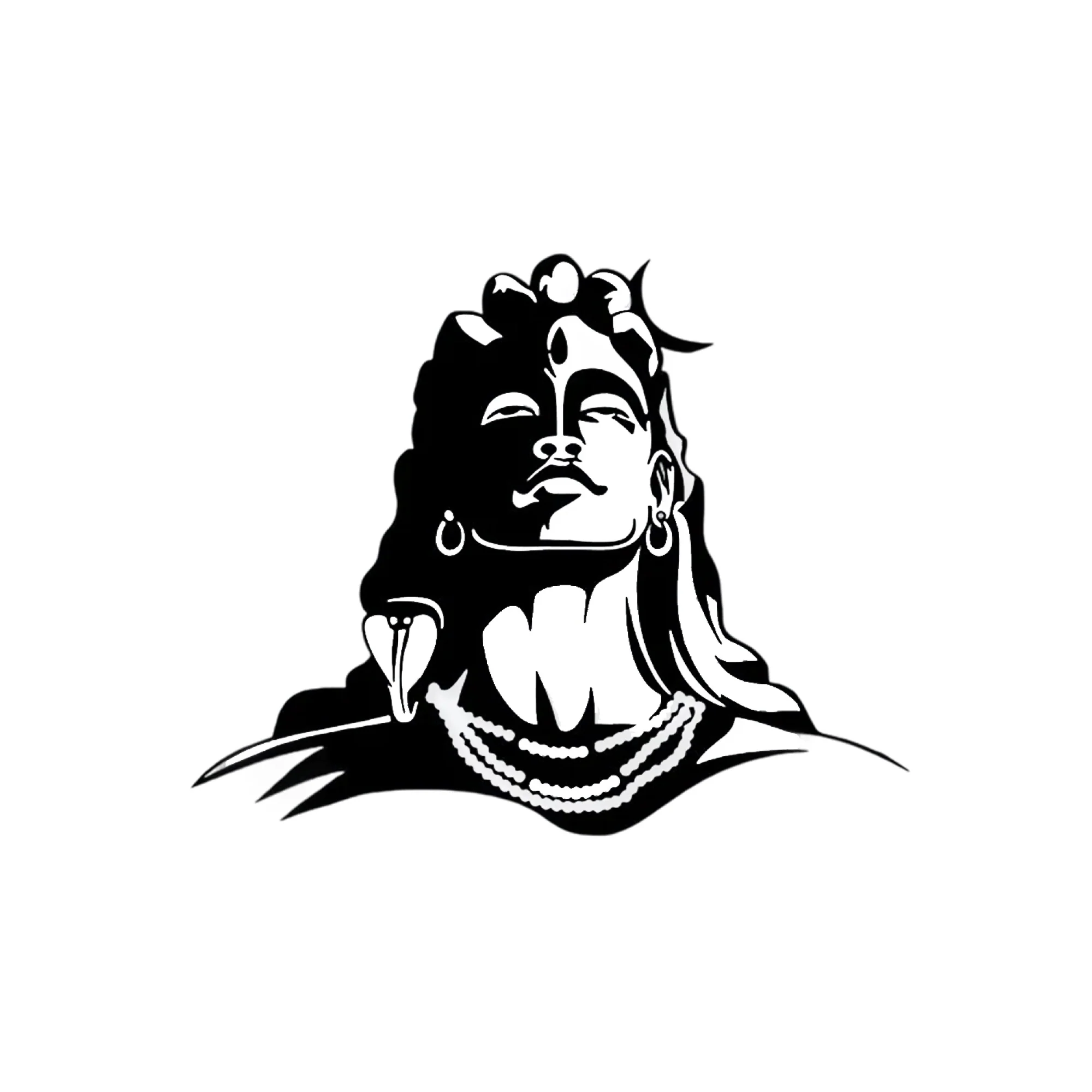 Lord Mahadev Adiyogi Metal Art Devotion Wall Decor - Image 3
