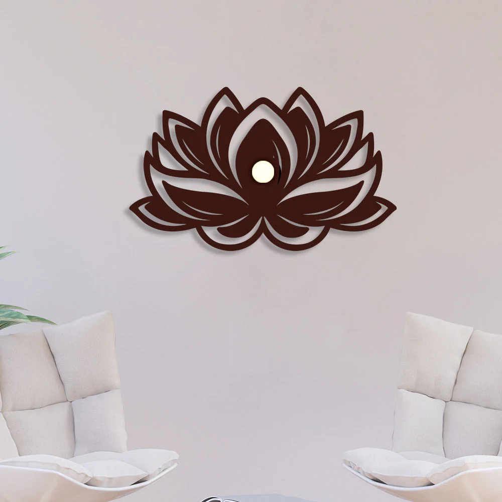 Lotus Flower Design Shadow Lamp - Image 2