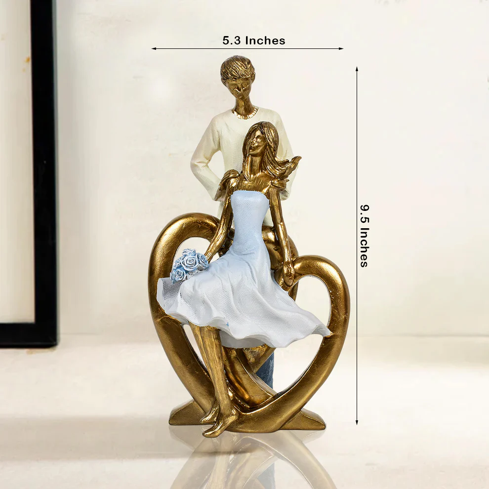 Love In The Air Couple Decorative Showpieces - Image 5
