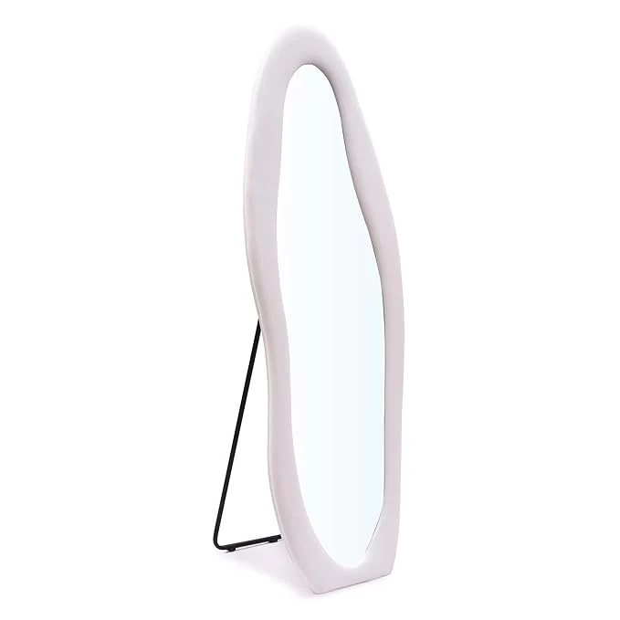 Luxury Abstract Shape Full Body Standing Mirror for Home & Studio – Premium Designer Floor Mirror - Image 4