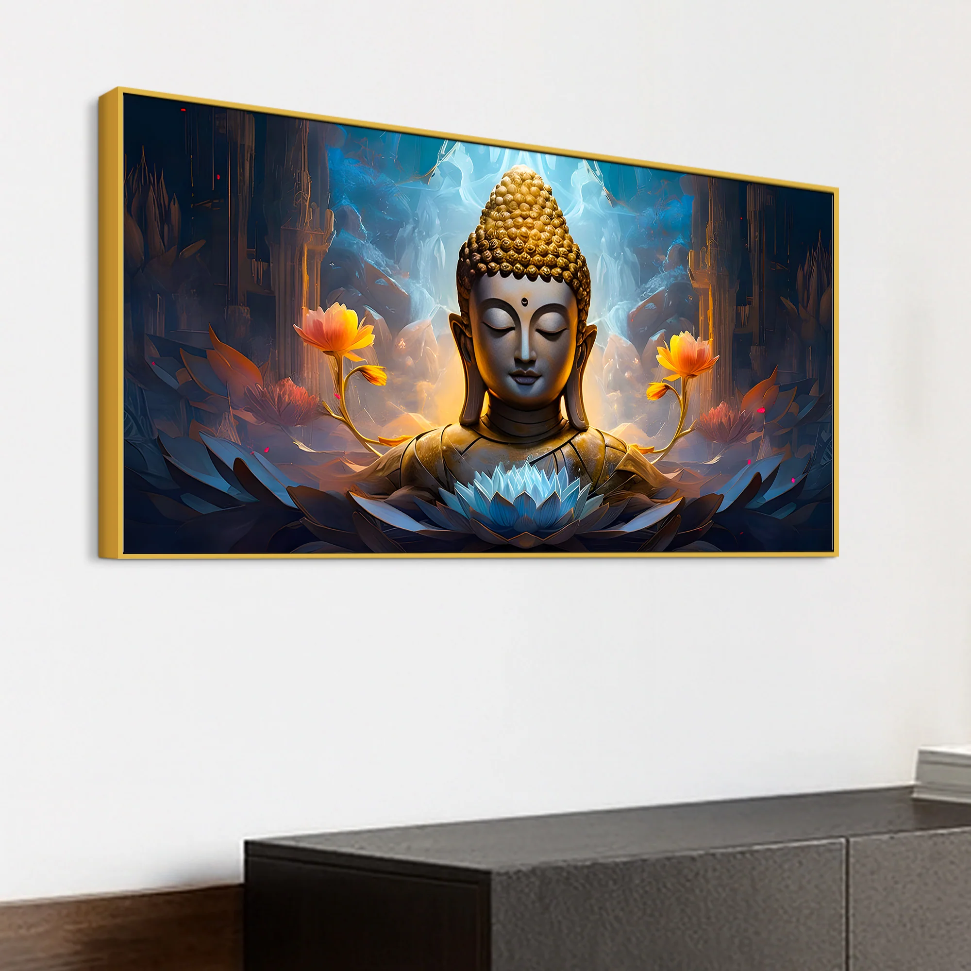 Luxury Buddha Canvas Painting for Stylish Wall Decoration - Image 5