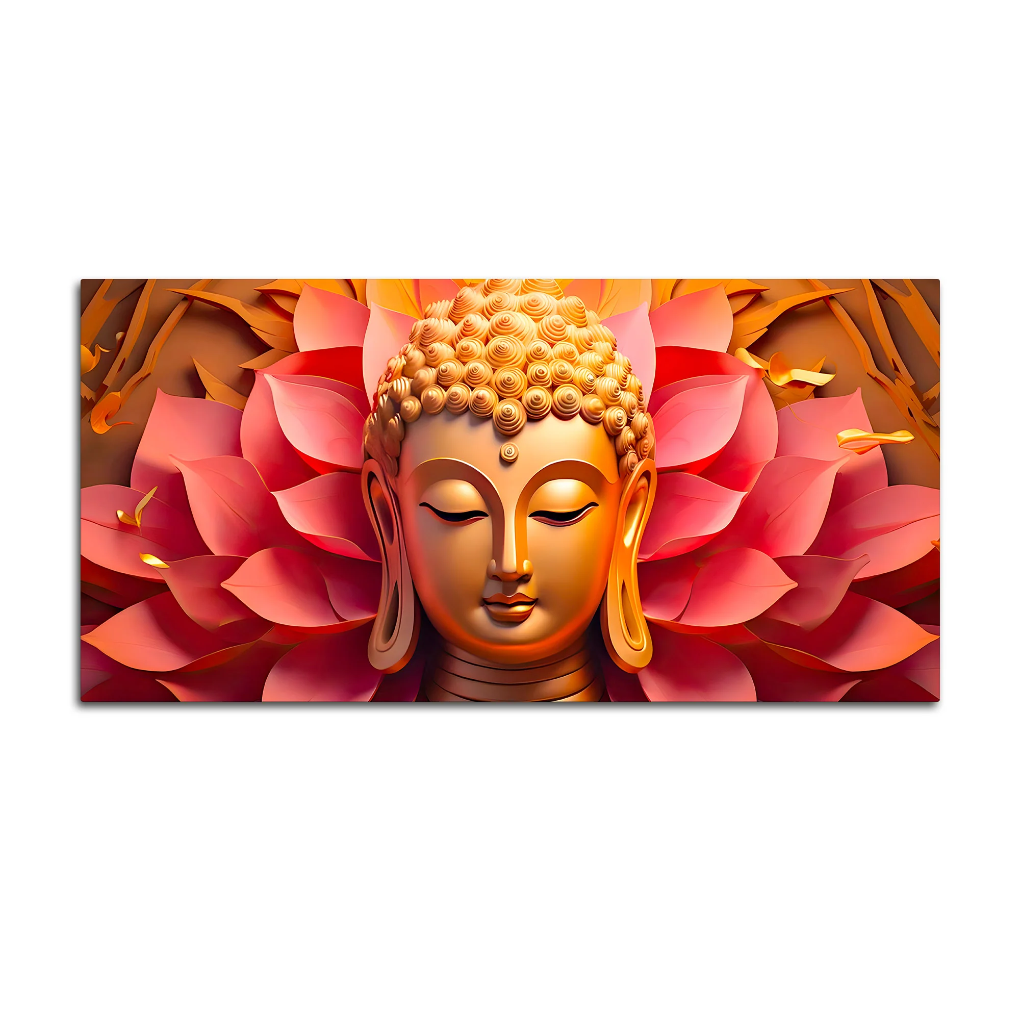 Luxury Buddha Wall Painting for Calm & Beautiful Living Spaces - Image 4