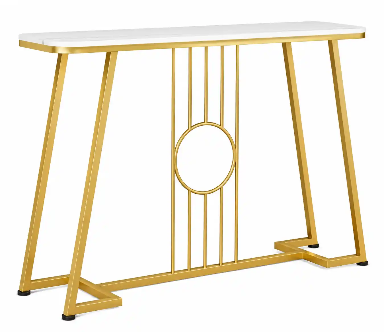 Luxury Decorative Console Table with Marble Surface - Image 5
