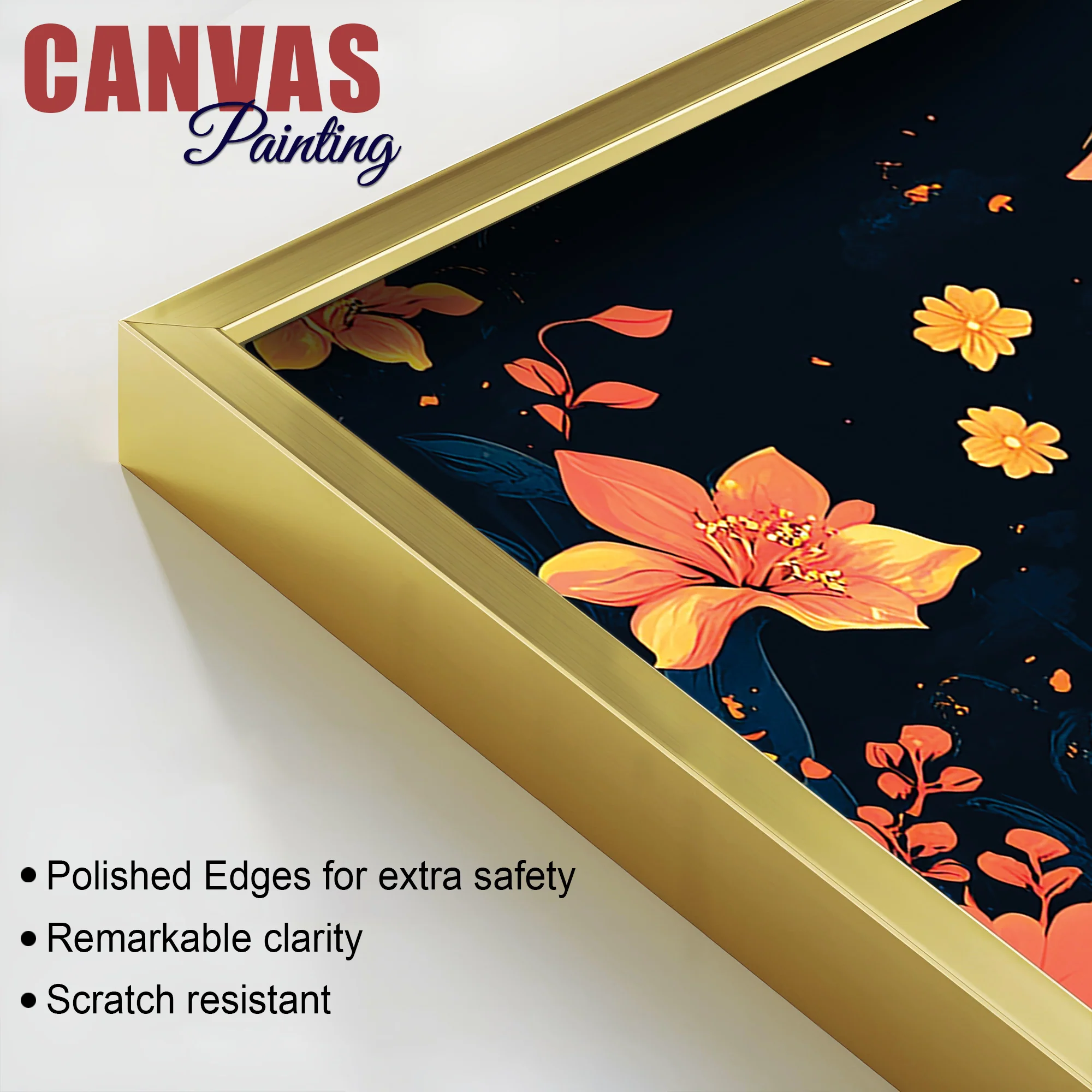 Luxury Elephant Art Premium Canvas Wall Painting - Image 6