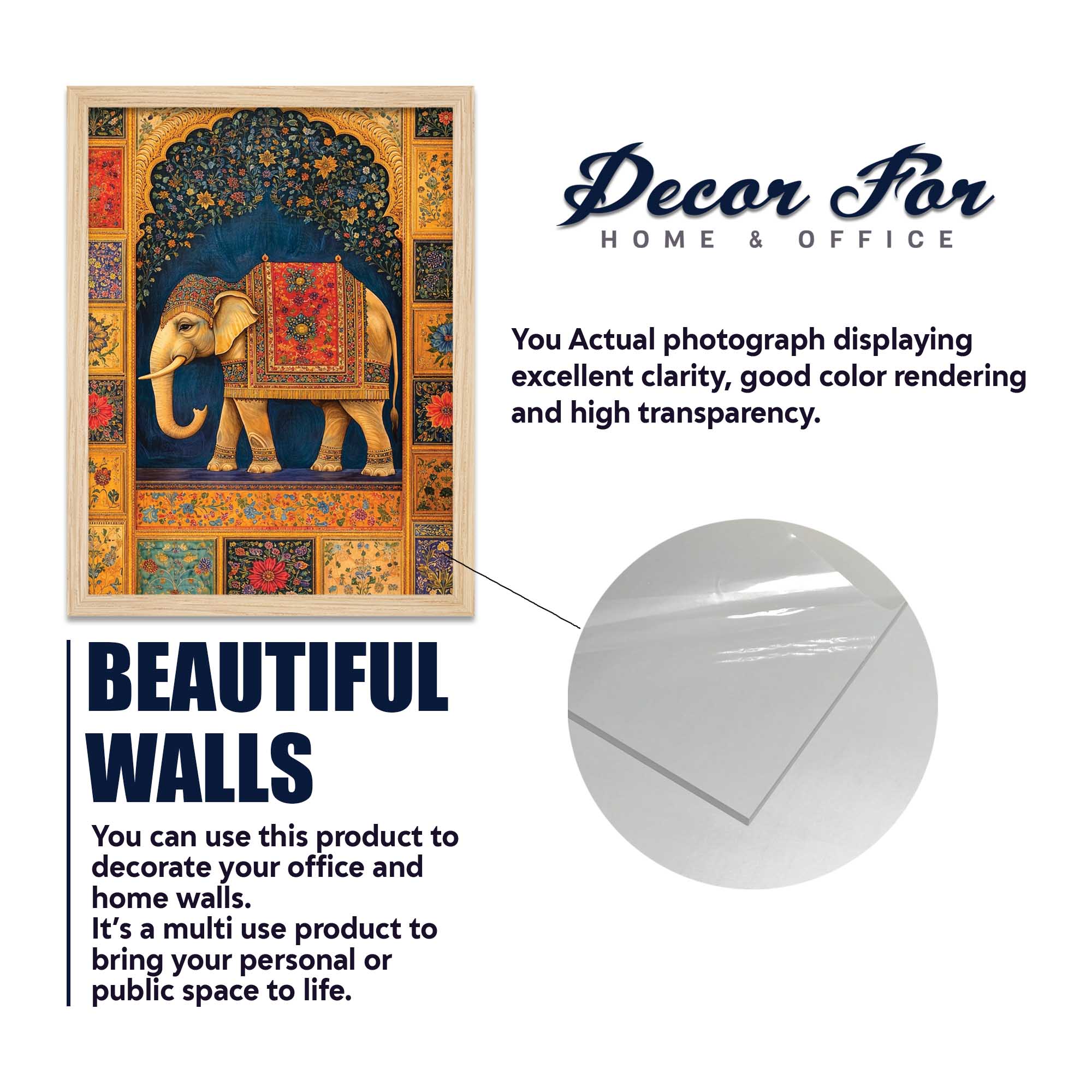 Luxury Ethnic Wall Decor Frame Set of Four - Image 6