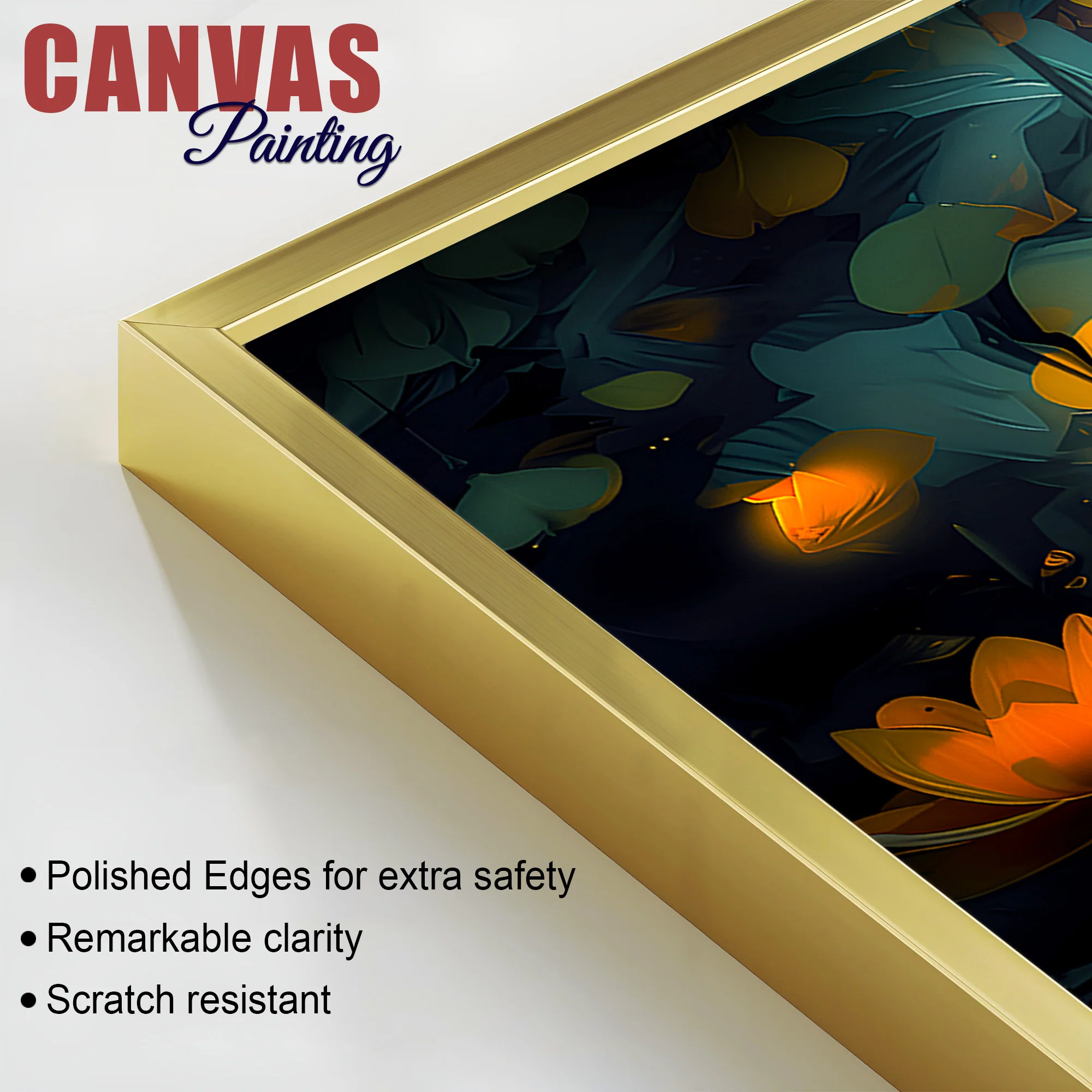 Luxury Gautam Buddha Canvas Painting for Elegant Wall Décor - Image 6