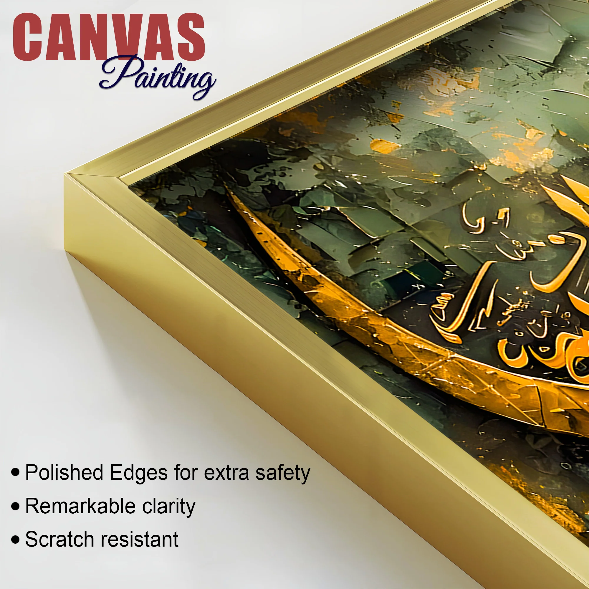 Luxury Islamic Wall Art Canvas Painting - Image 6
