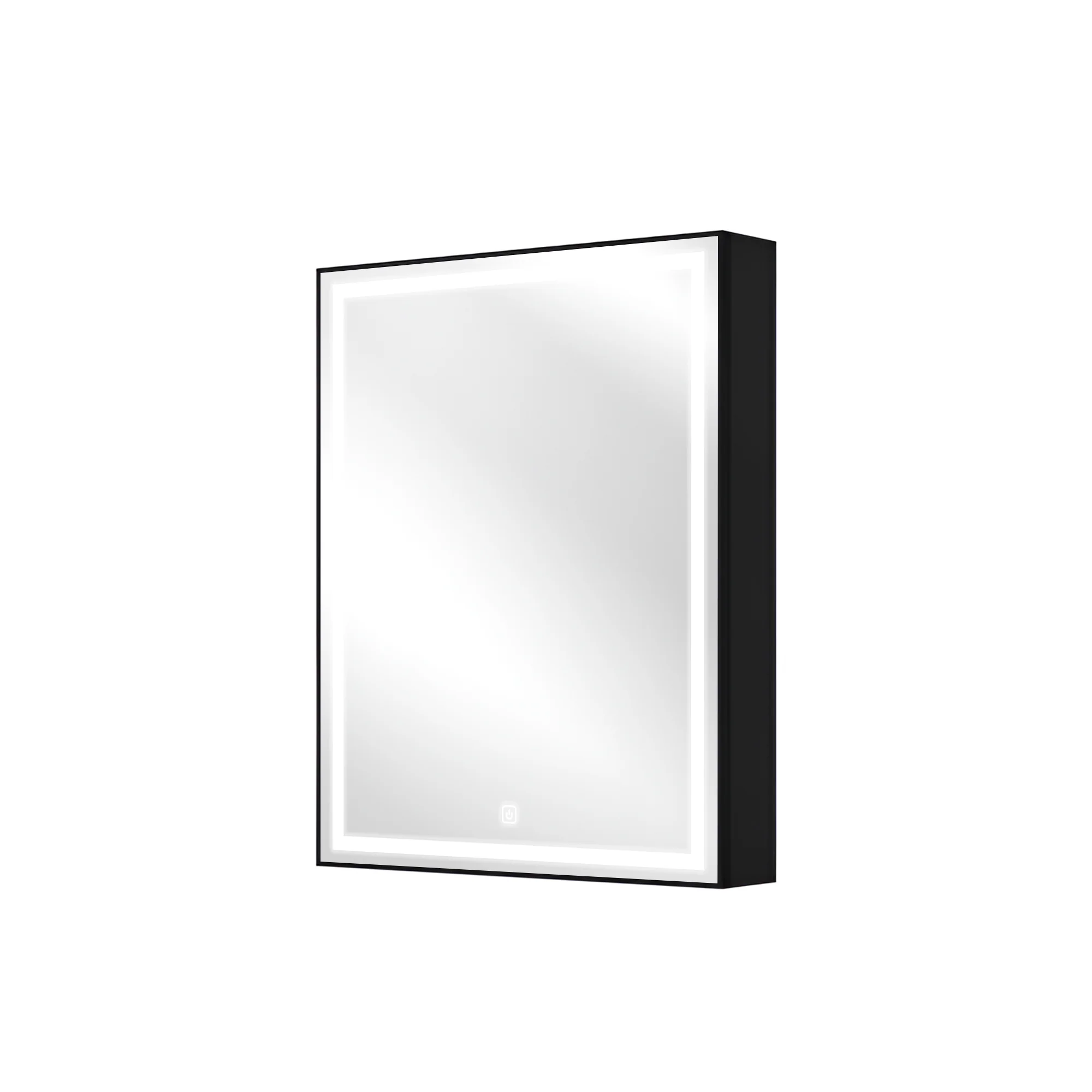 Luxury LED Mirror Cabinet with Internal Storage and Touch Switch - Image 4
