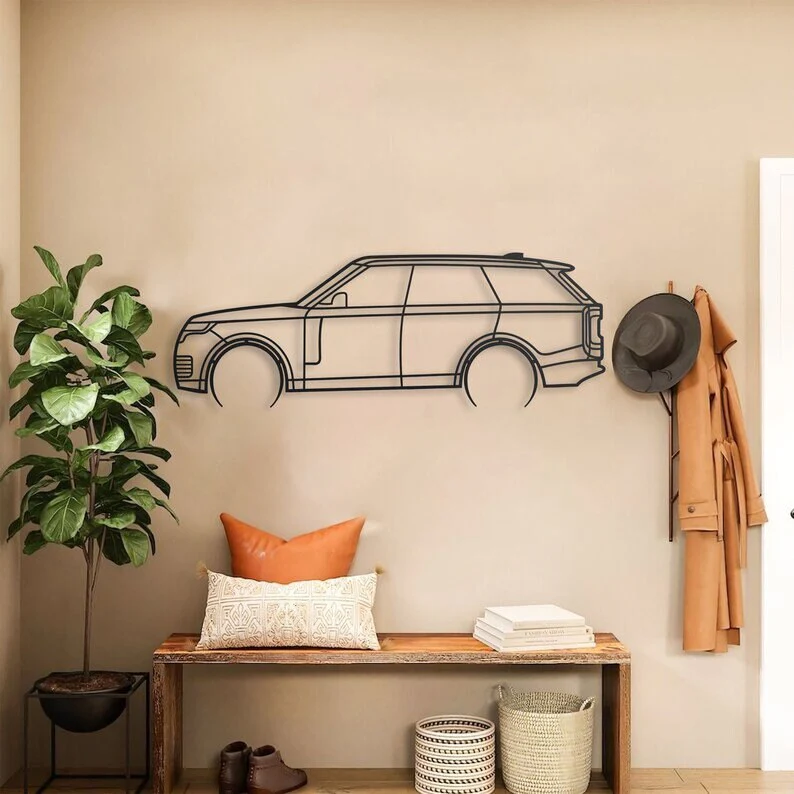 Luxury SUV Metal Wall Art for Modern Home & Office Décor - Image 4