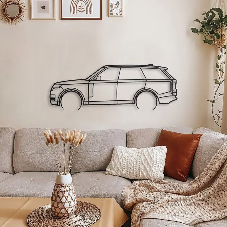 Luxury SUV Metal Wall Art for Modern Home & Office Décor - Image 6