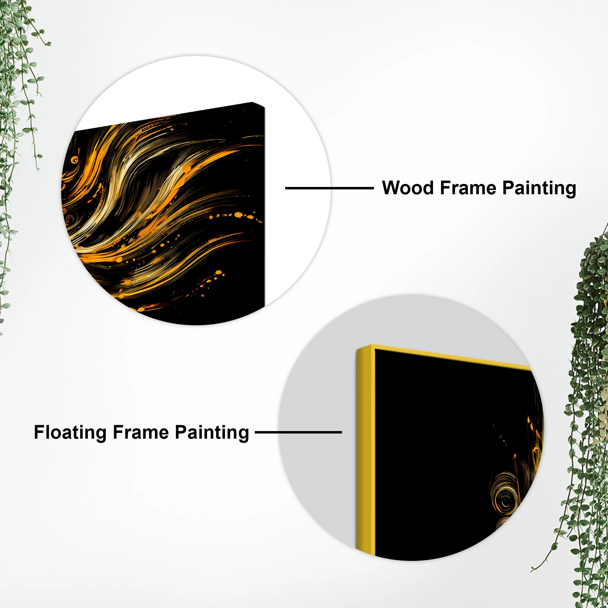 Maa Durga Golden Wall Painting for Home Decor - Image 7