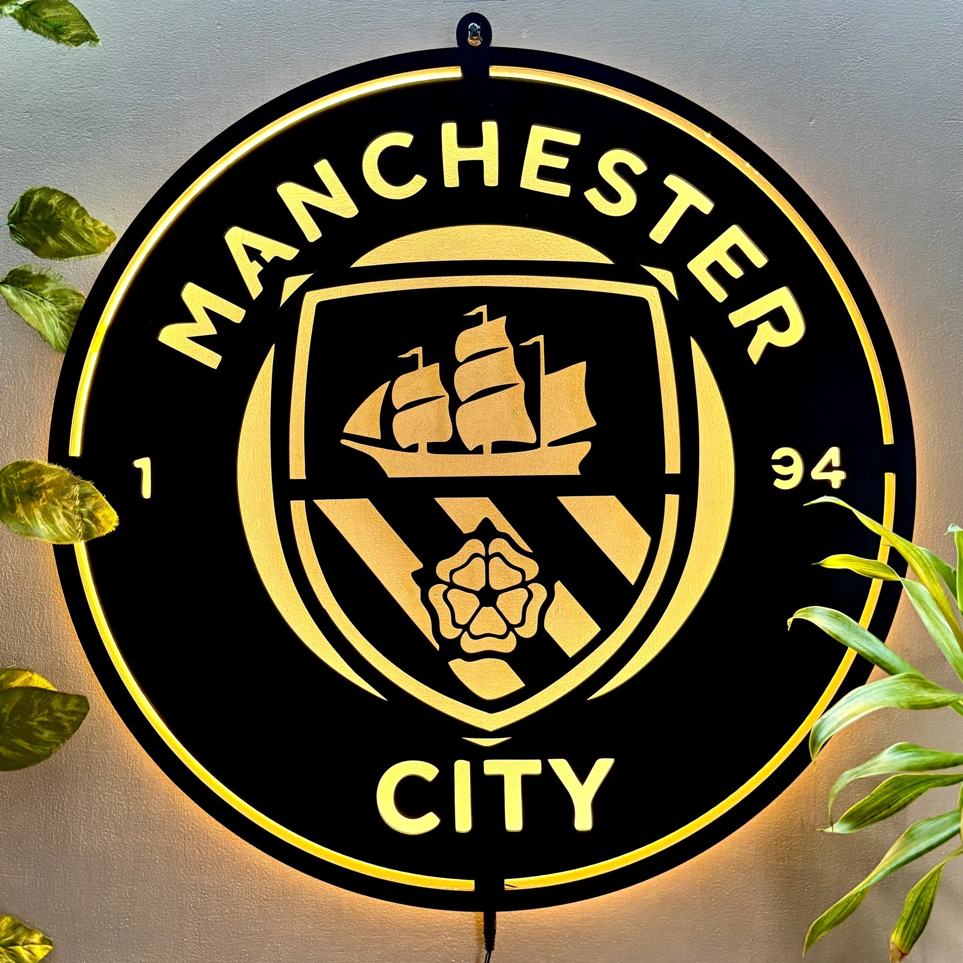 Manchester City LED Wall Art Frame for Sports Lovers Wall Decor - Image 5