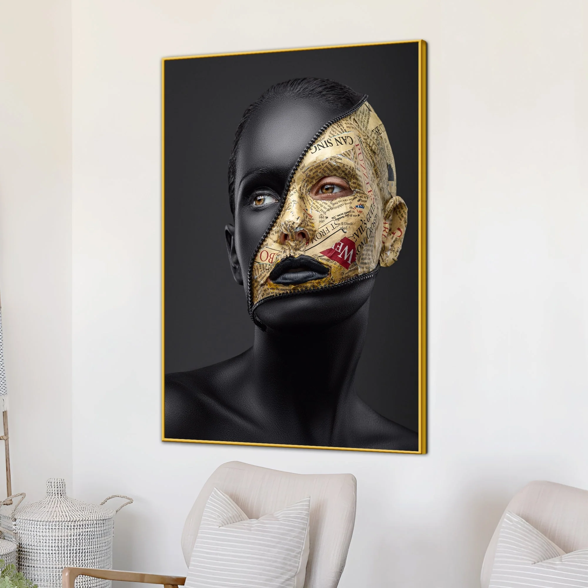 Master Flame Luxurious Cotton Canvas Wall Painting - Image 3