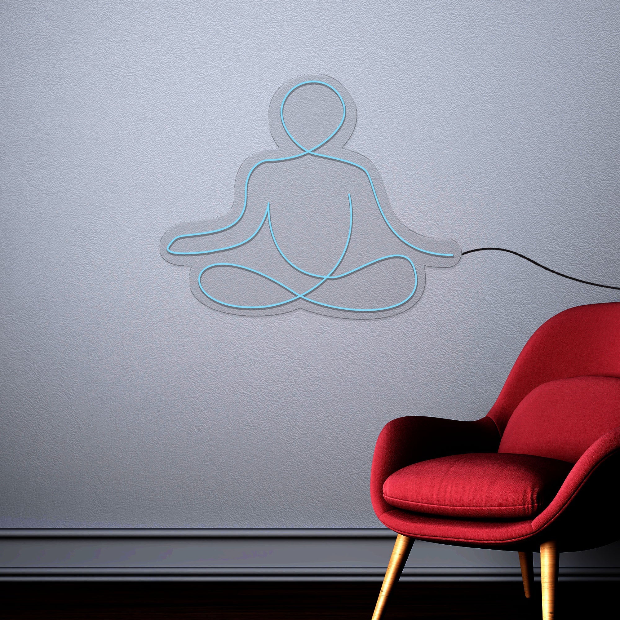 Meditation Neon Sign LED Light - Image 2