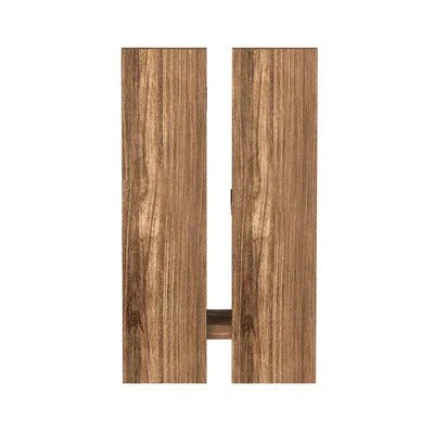 Minimalist Rectangular Shaped Wooden Wall Shelves - Image 3