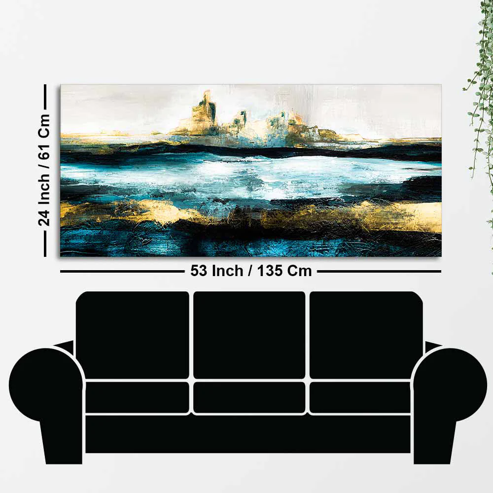 Modern Abstract Art Canvas Wall Painting - Image 7