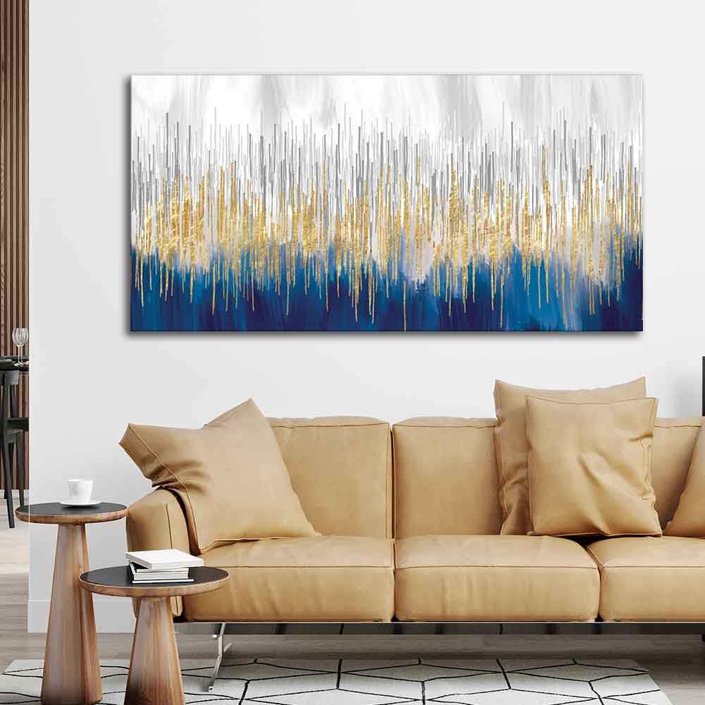 Modern Abstract Design Canvas Wall Painting - Image 2