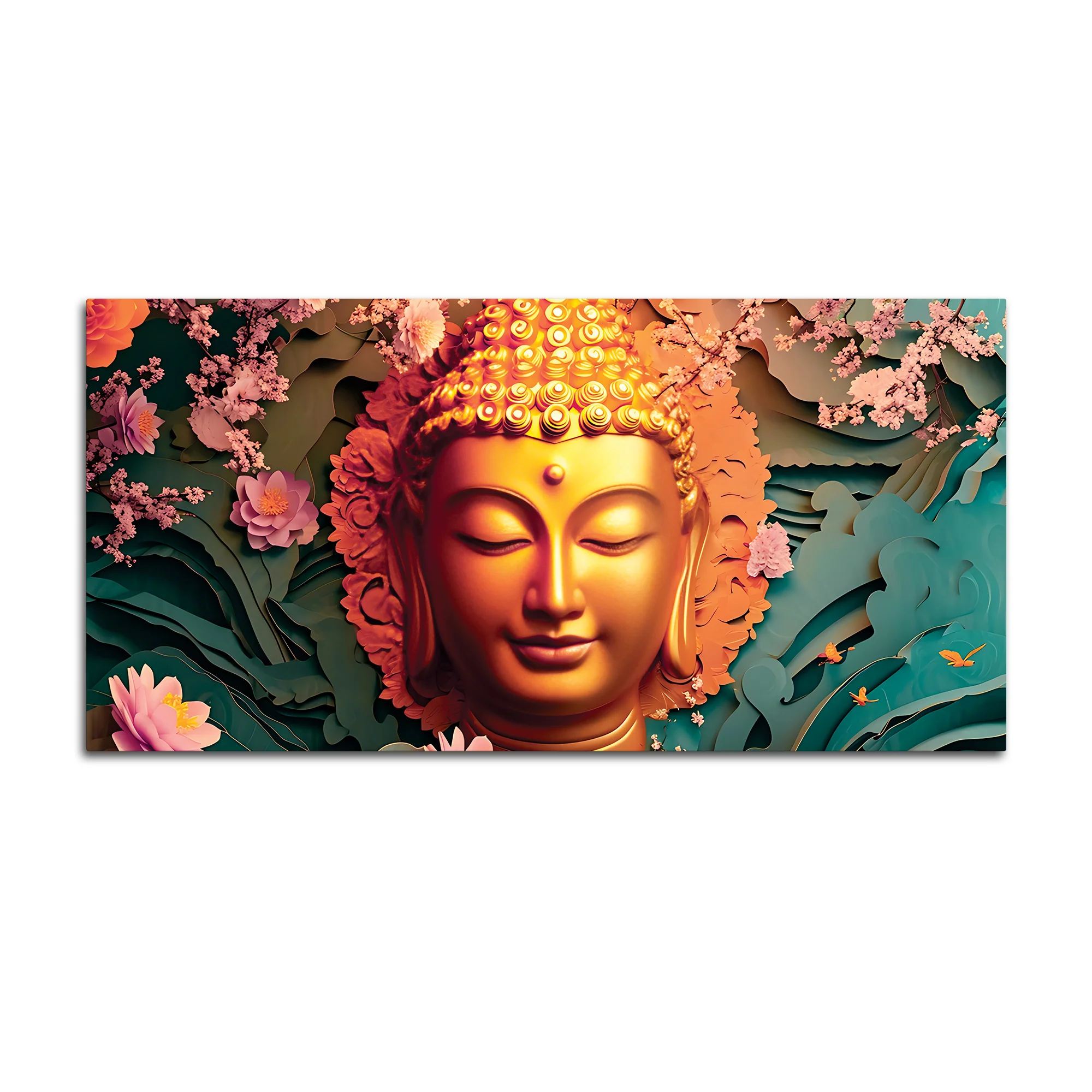 Modern Buddha Wall Painting for Stylish Home Decor - Image 4