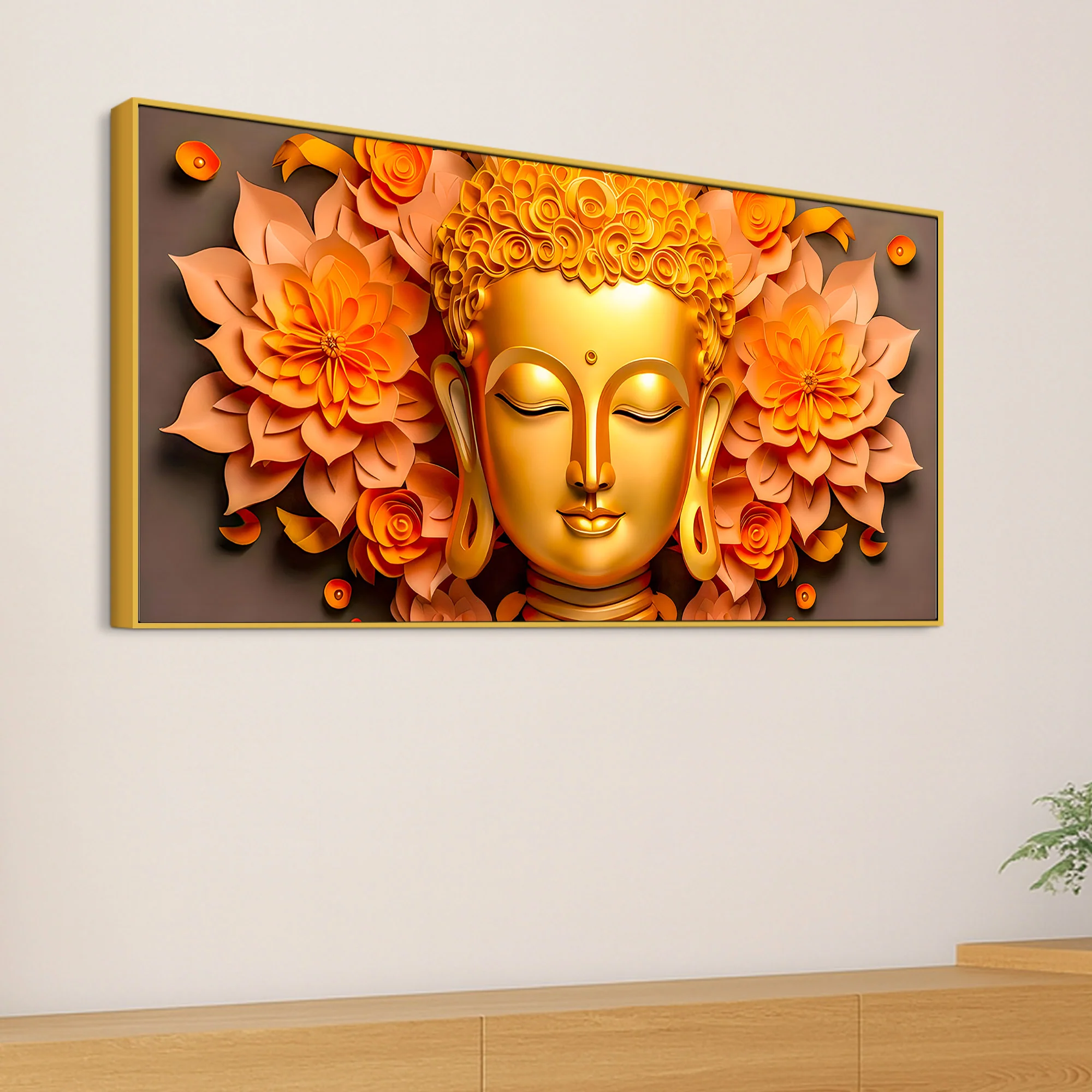 Modern Buddha Wall Painting for Stylish Living Room - Image 5