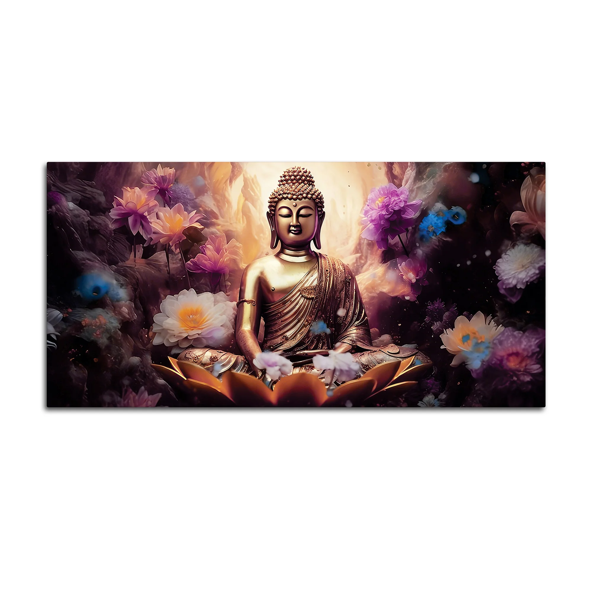 Modern Canvas Buddha Painting for Wall Art Lovers - Image 4