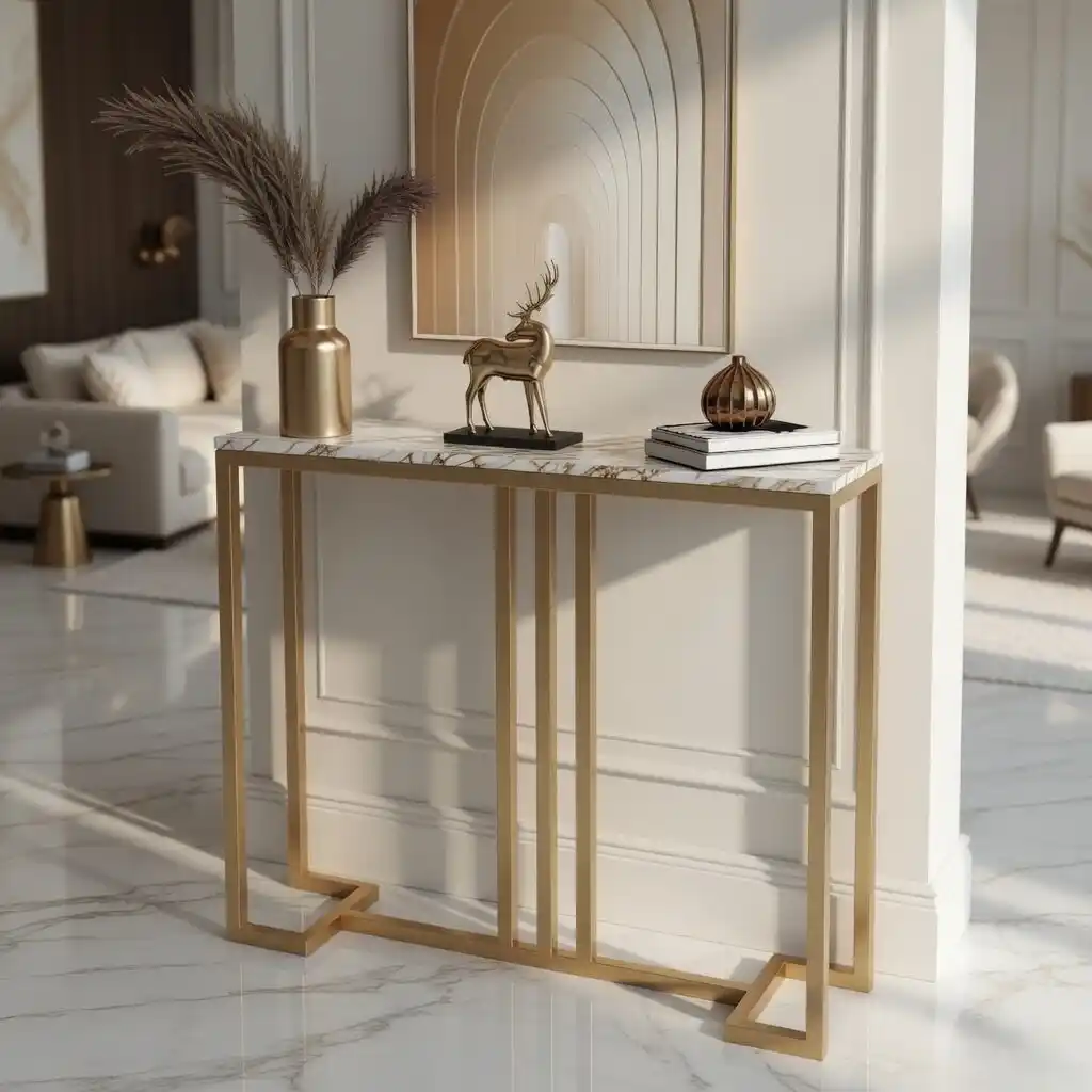 Modern Decorative Console Table for Living Room & Foyer - Image 3