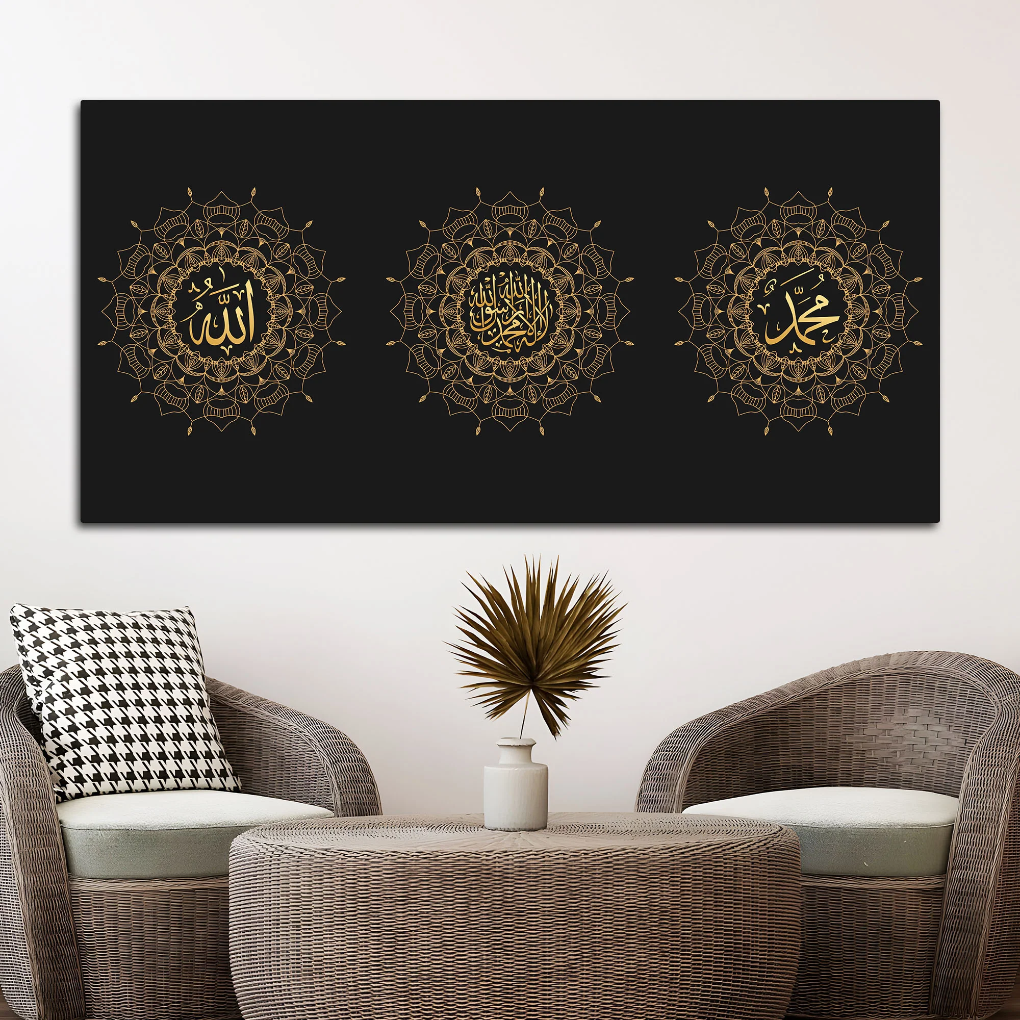 Modern Islamic Canvas Wall Painting for Living Room & Masjid - Image 3