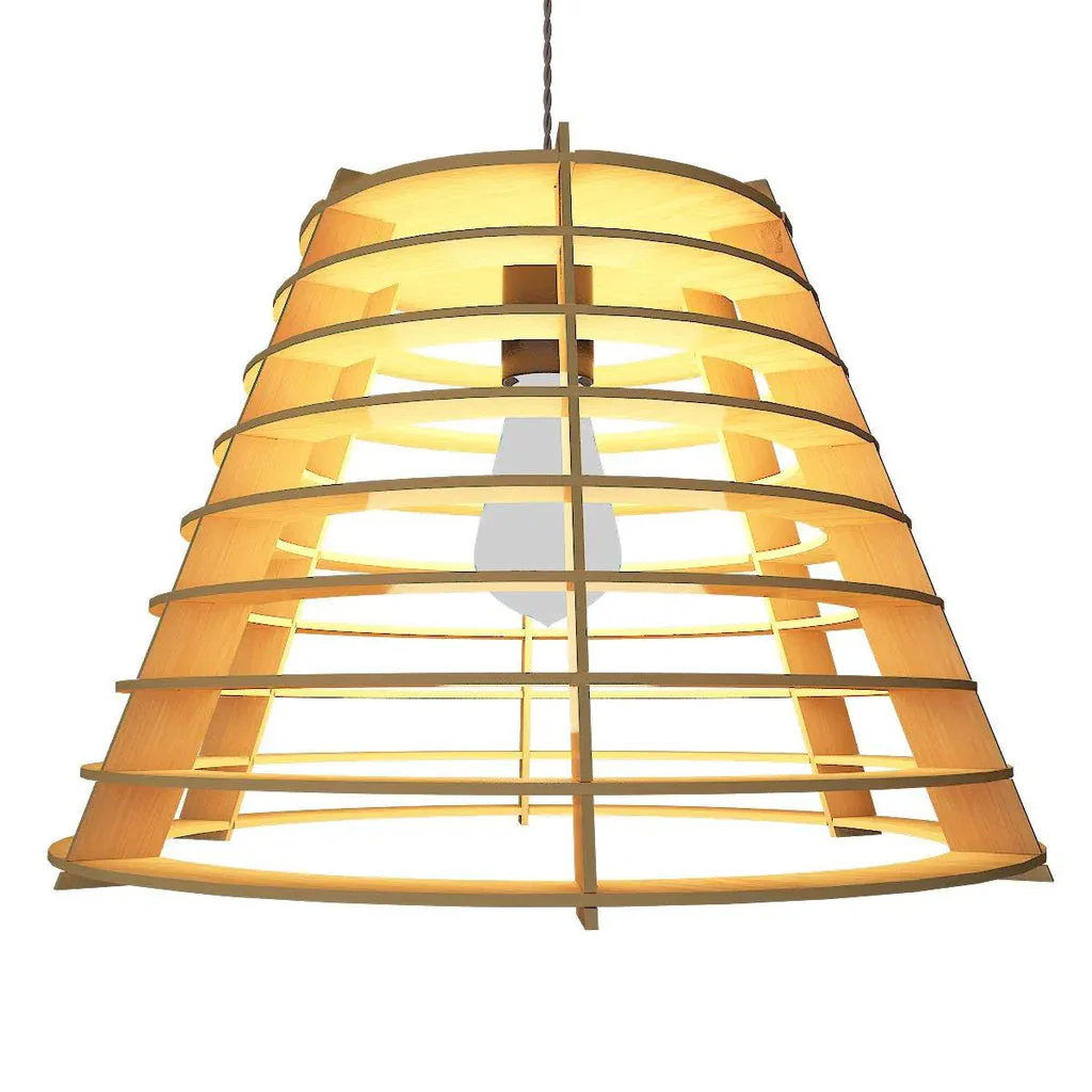 Modern Light Latest Design Wooden Ceiling Lamp For Home Decoration, Living Room - Image 3