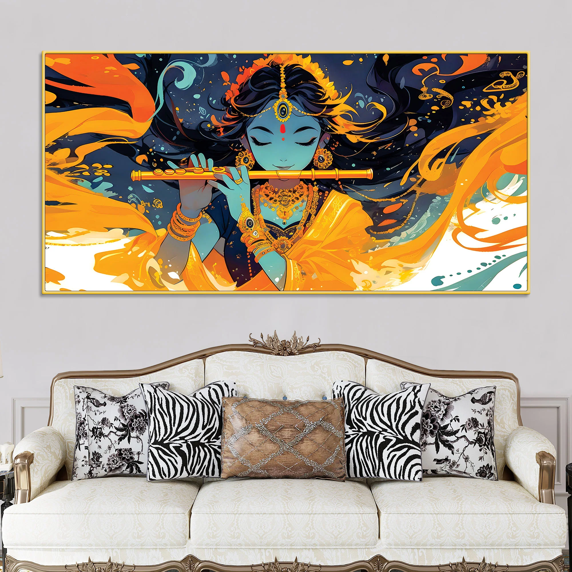 Modern Spiritual Canvas Wall Painting for Home Decor