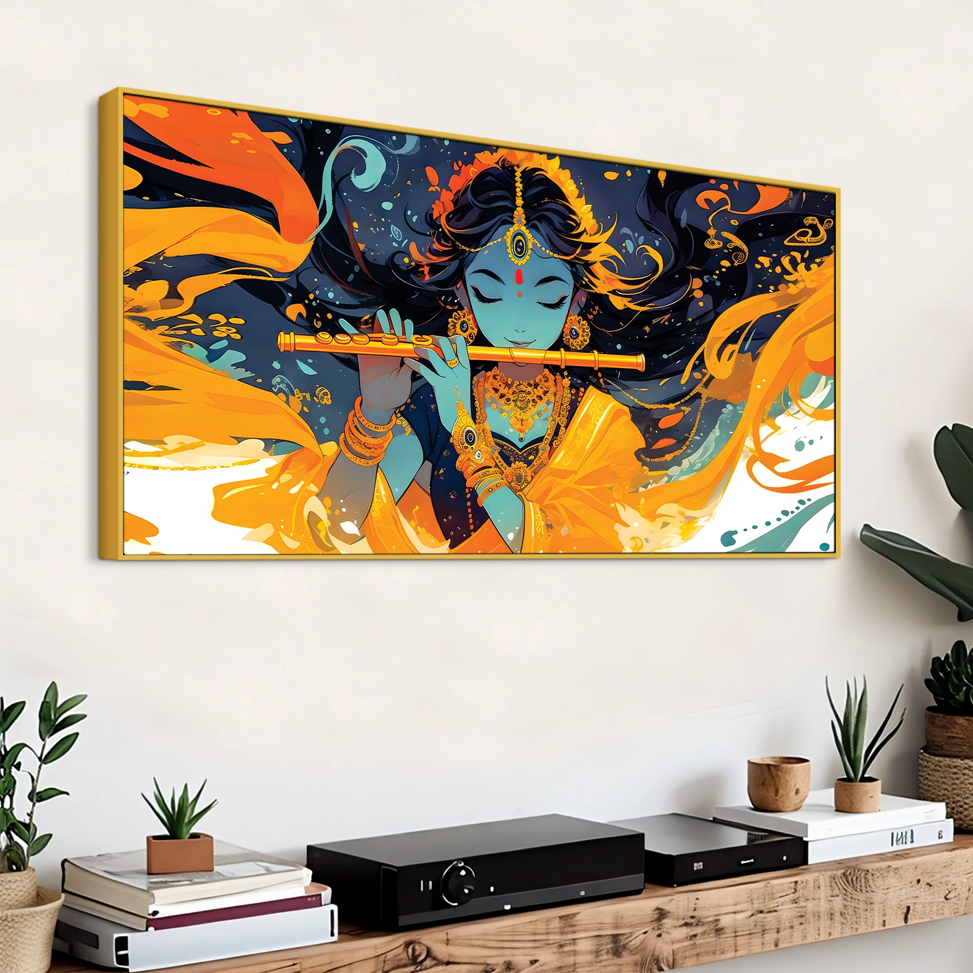 Modern Spiritual Canvas Wall Painting for Home Decor - Image 5