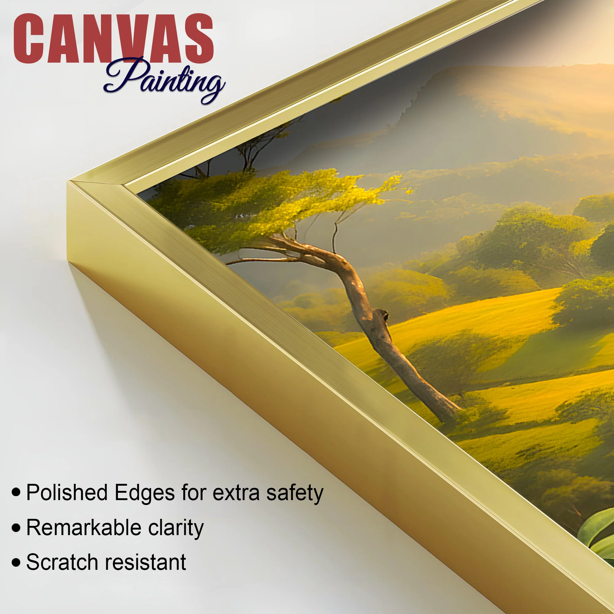 Modern Spiritual Gautam Buddha Wall Painting for Home & Office - Image 6