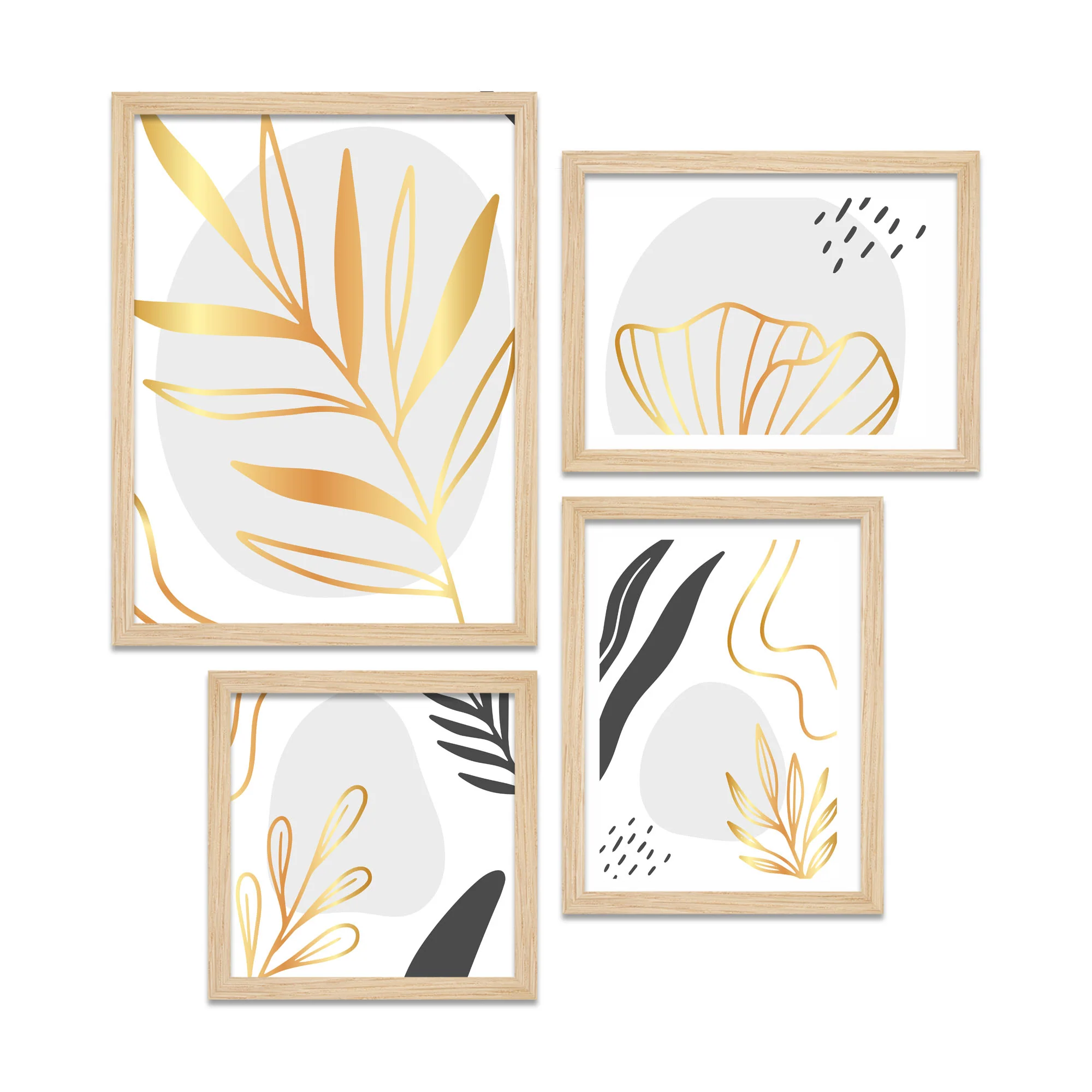 Modern Wall Frame Set of Four - Image 4