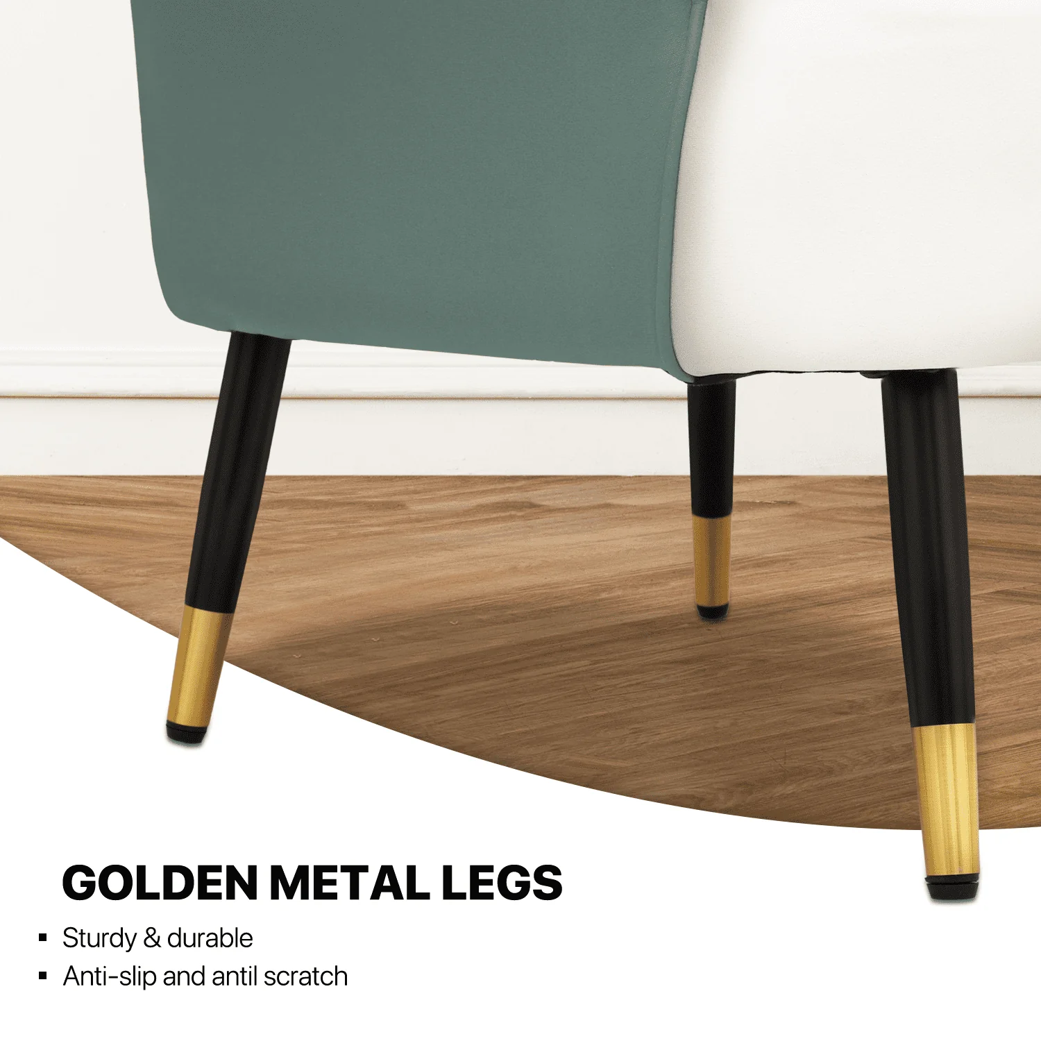 Modern Accent Lounge Chair with Cushion for Living Room - Image 9