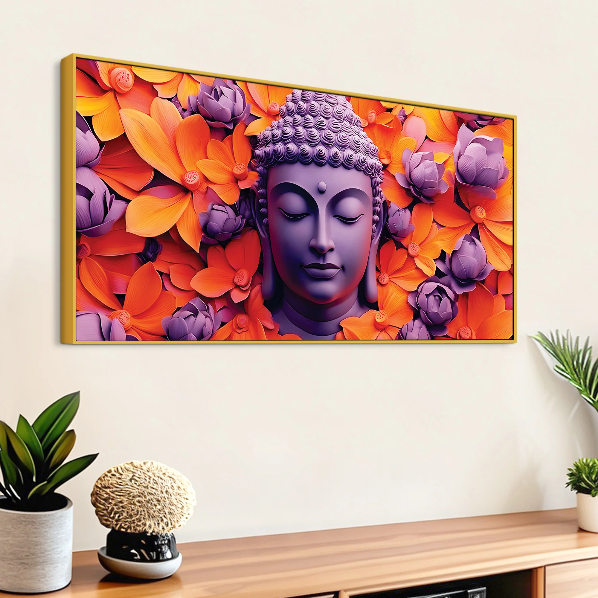 Modern Zen Buddha Painting for Interiors - Image 5