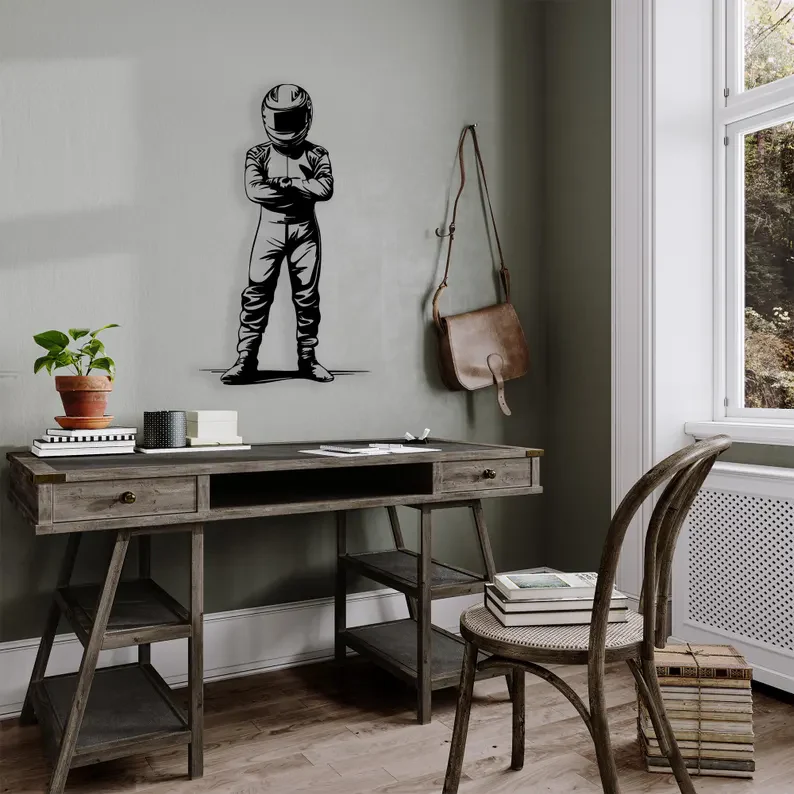 Motorsport Racing Driver Wall Art | Modern Sports Wall Decor - Image 4