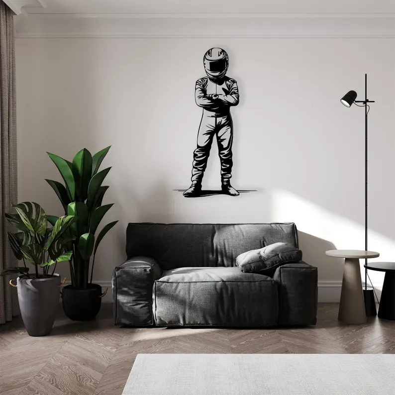 Motorsport Racing Driver Wall Art | Modern Sports Wall Decor - Image 6