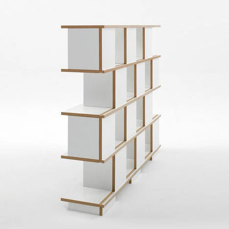 Multi-Level Wooden Bookshelf | Open Storage Rack for Living Room & Study - Image 3