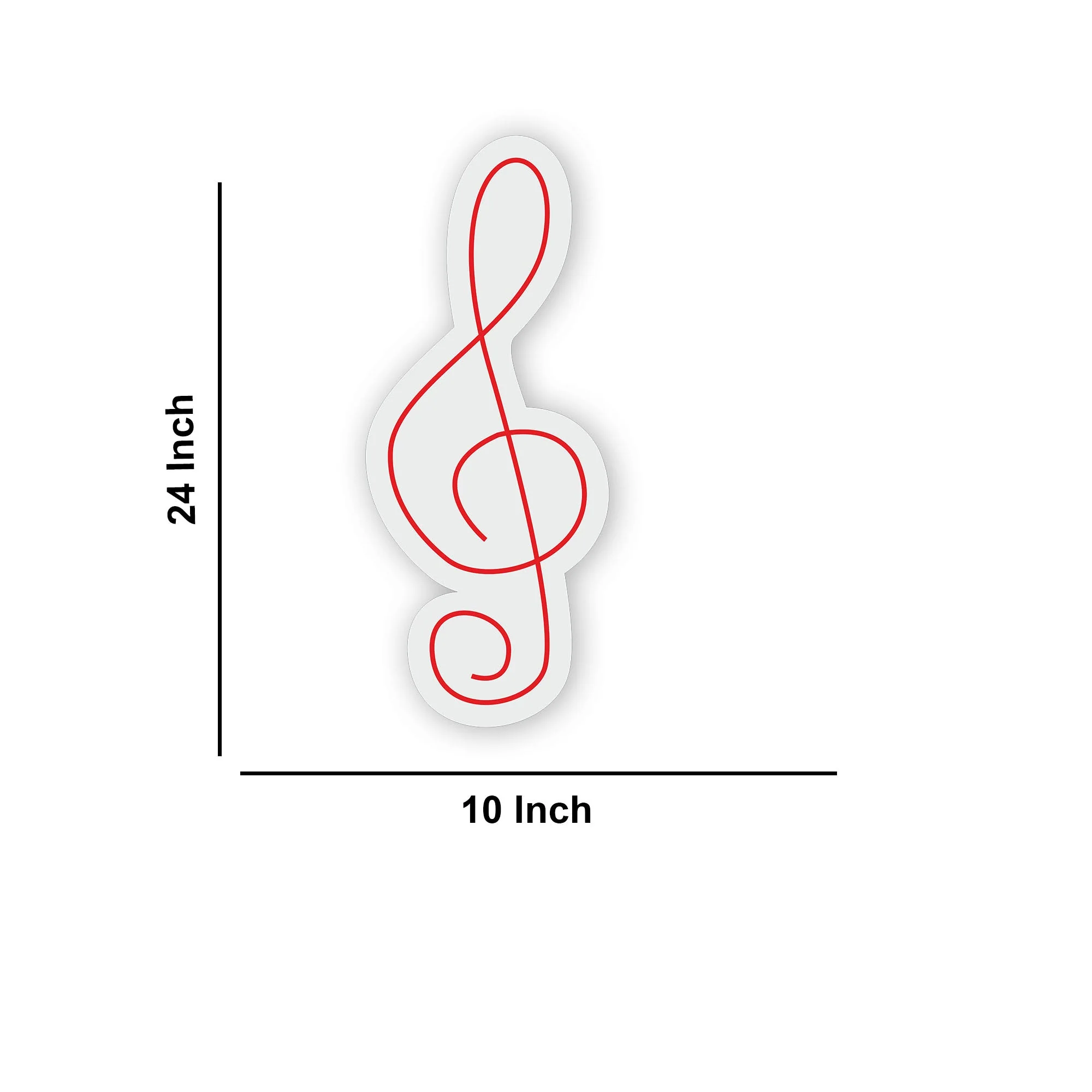 Musical Note Neon Sign LED Light - Image 3