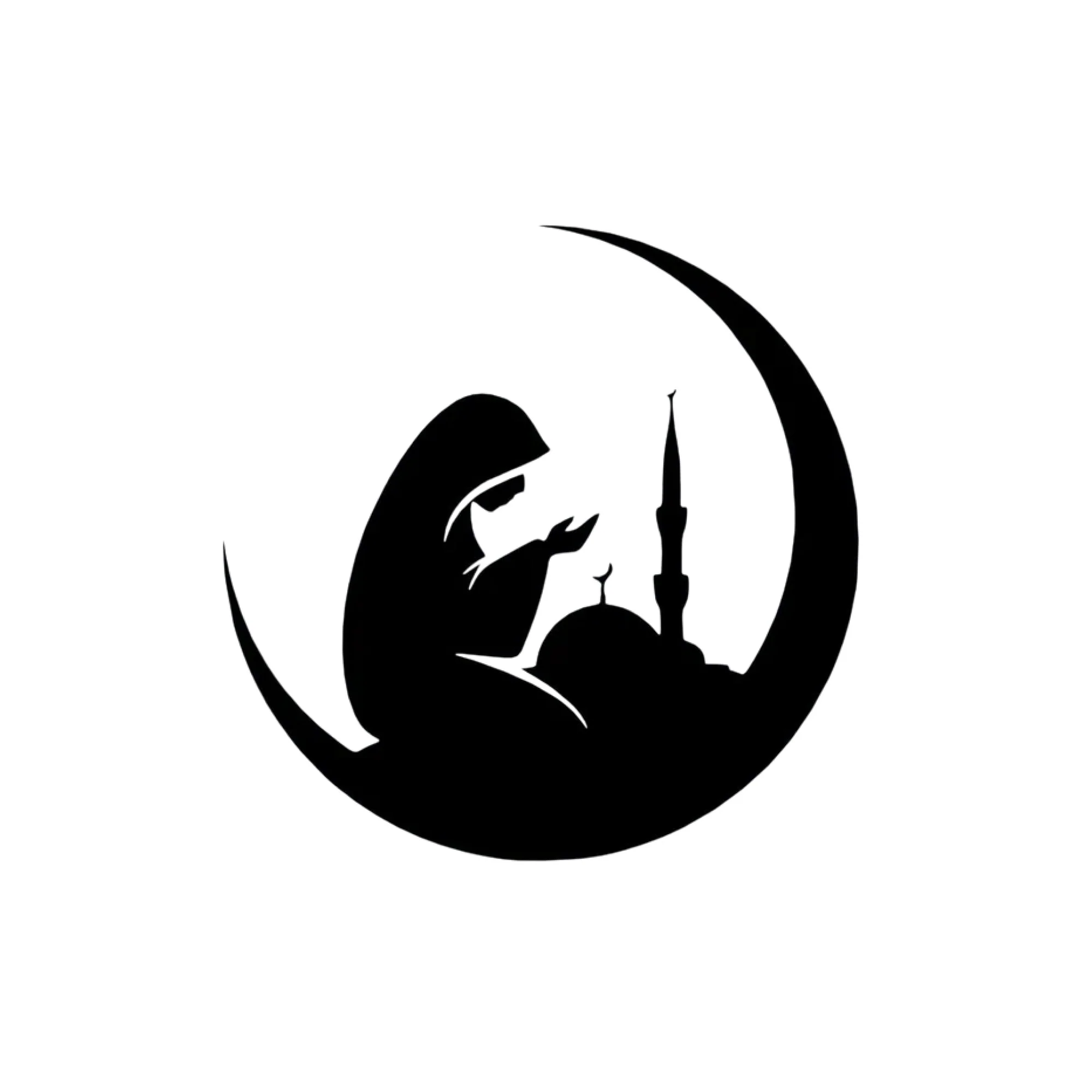 Namaaz a Quiet Meditation Metal Art Wall Decor - Image 3